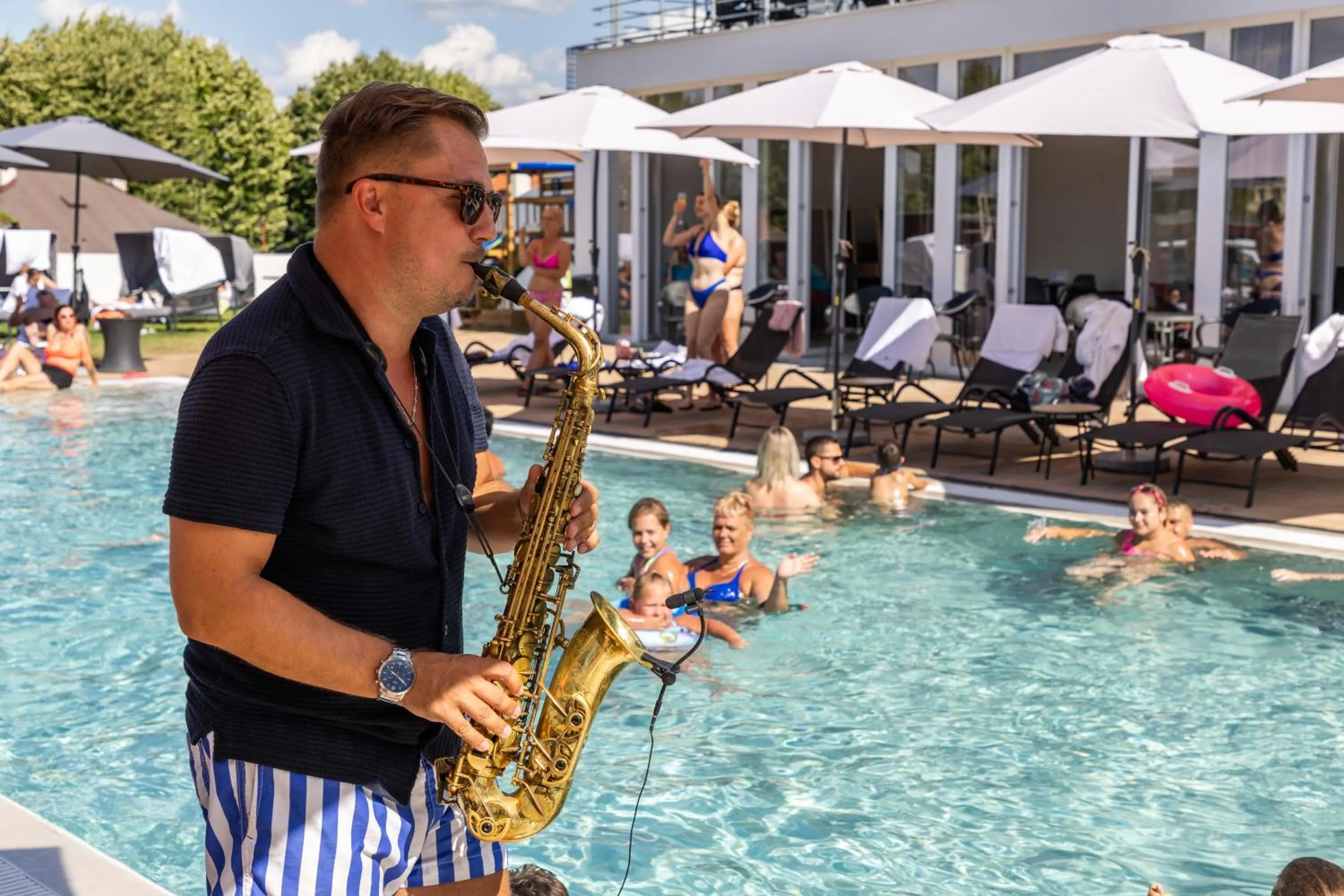 Property building in CE Plaza Hotel