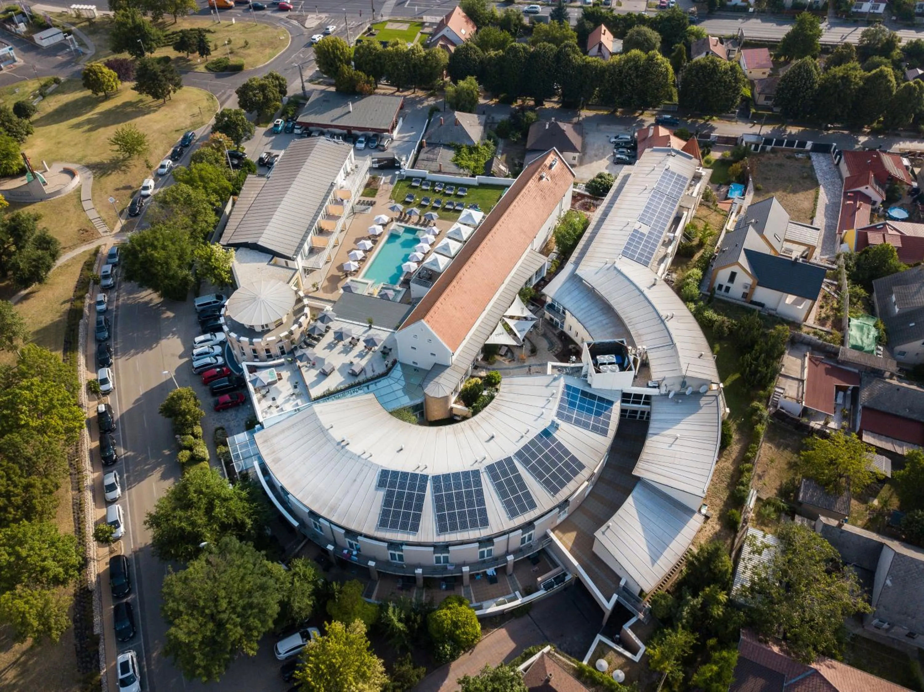 Property building in CE Plaza Hotel