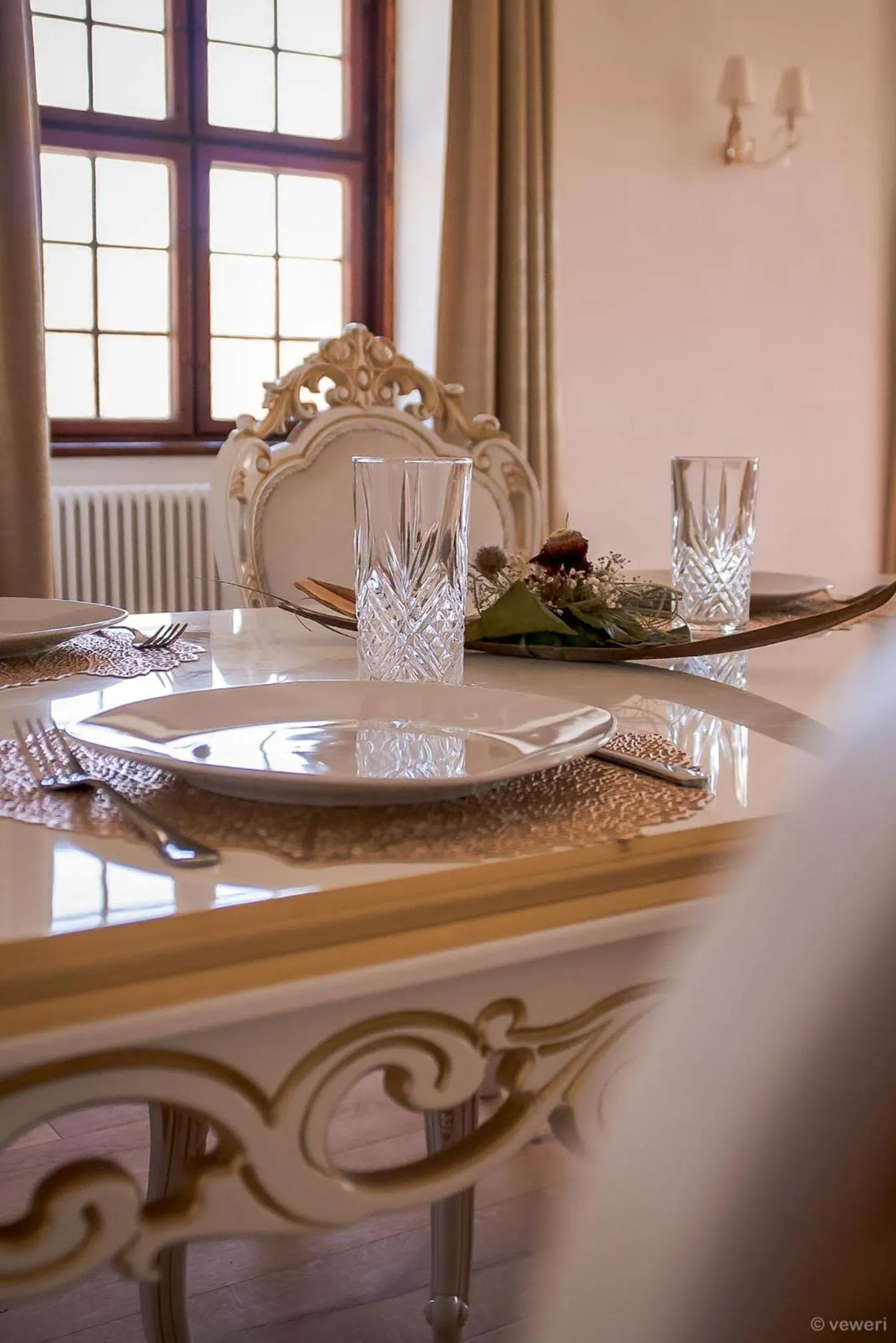Dining area in Innviertler Versailles