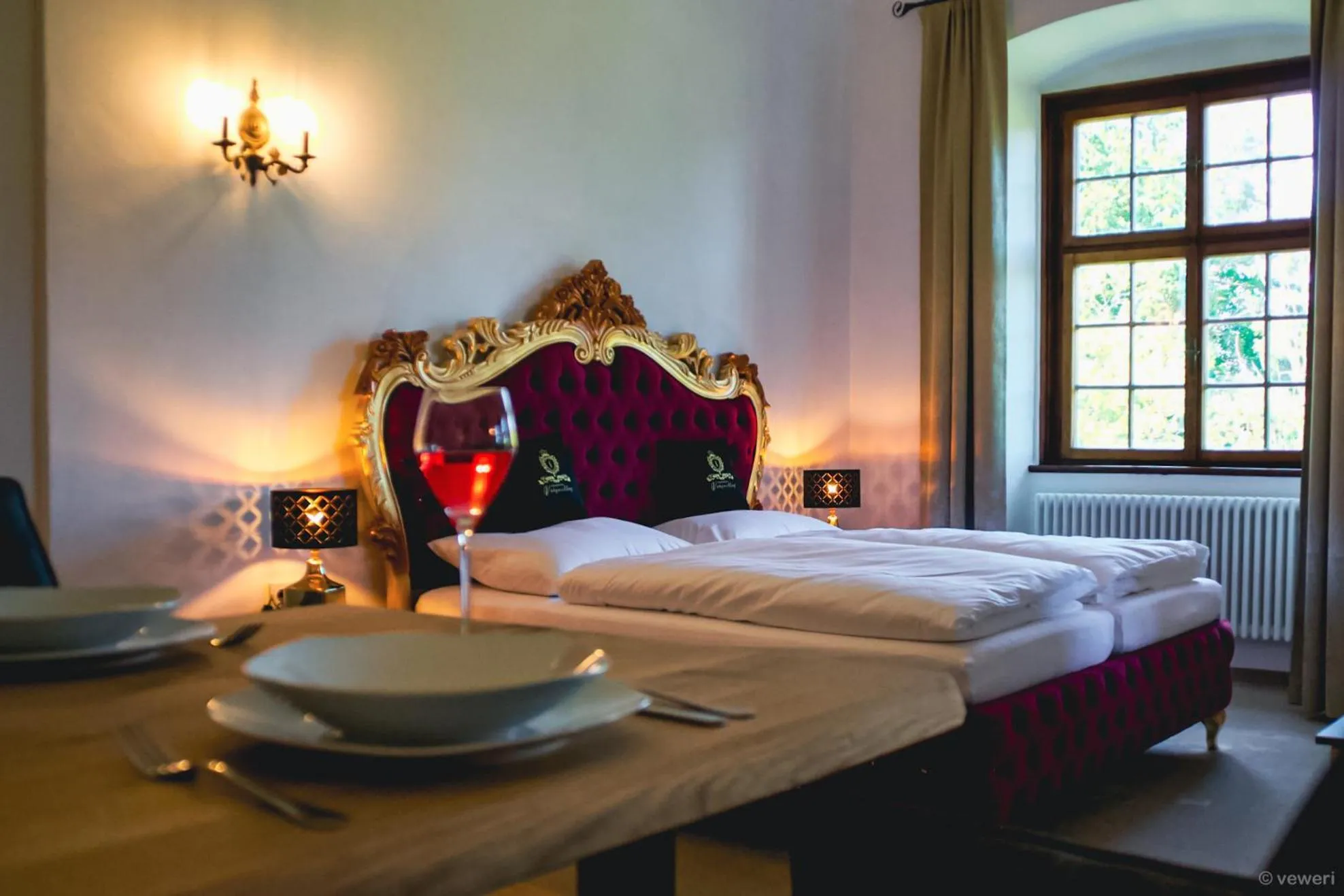 Bedroom in Innviertler Versailles