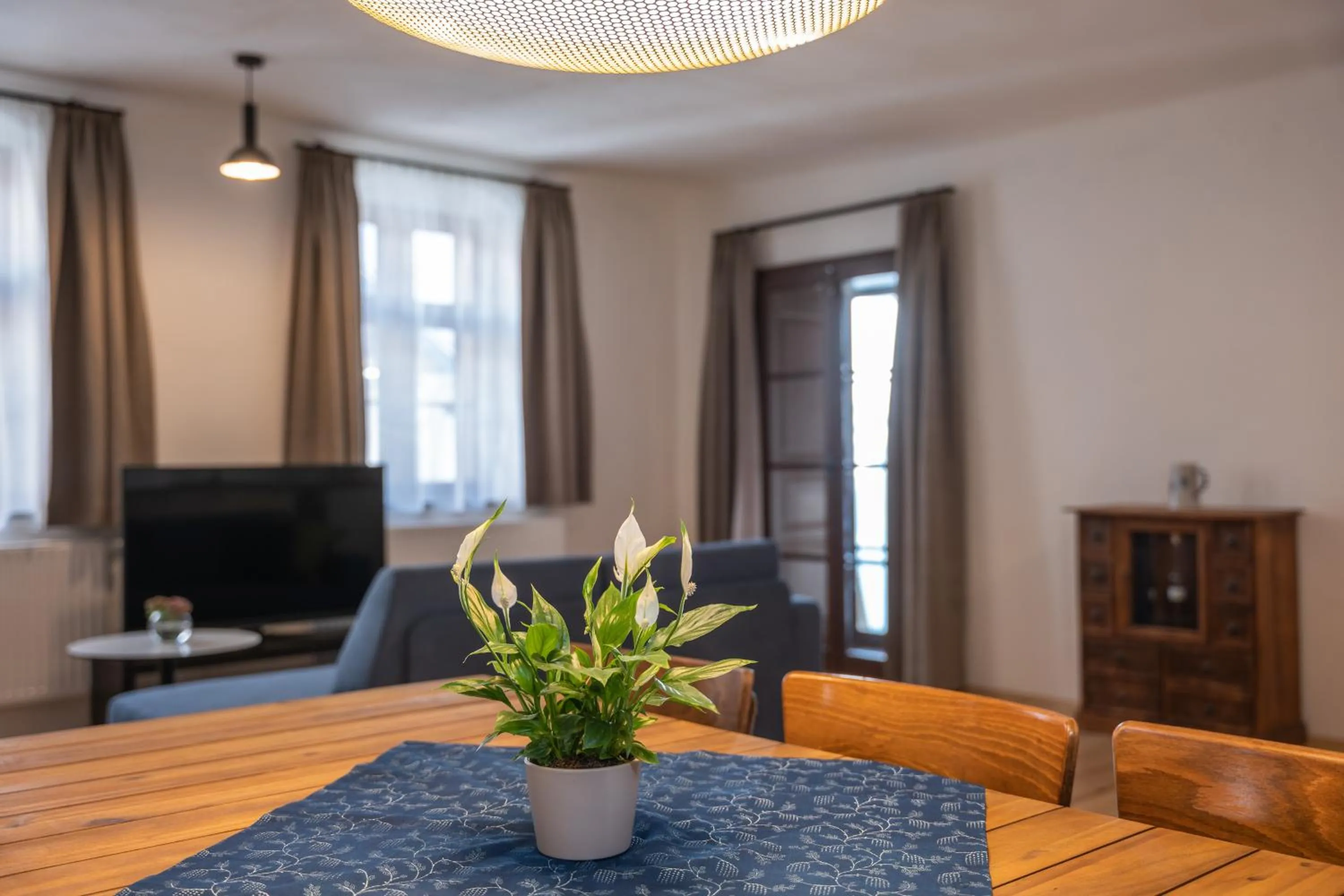 Kitchen or kitchenette in Tschardakenhof Appartements