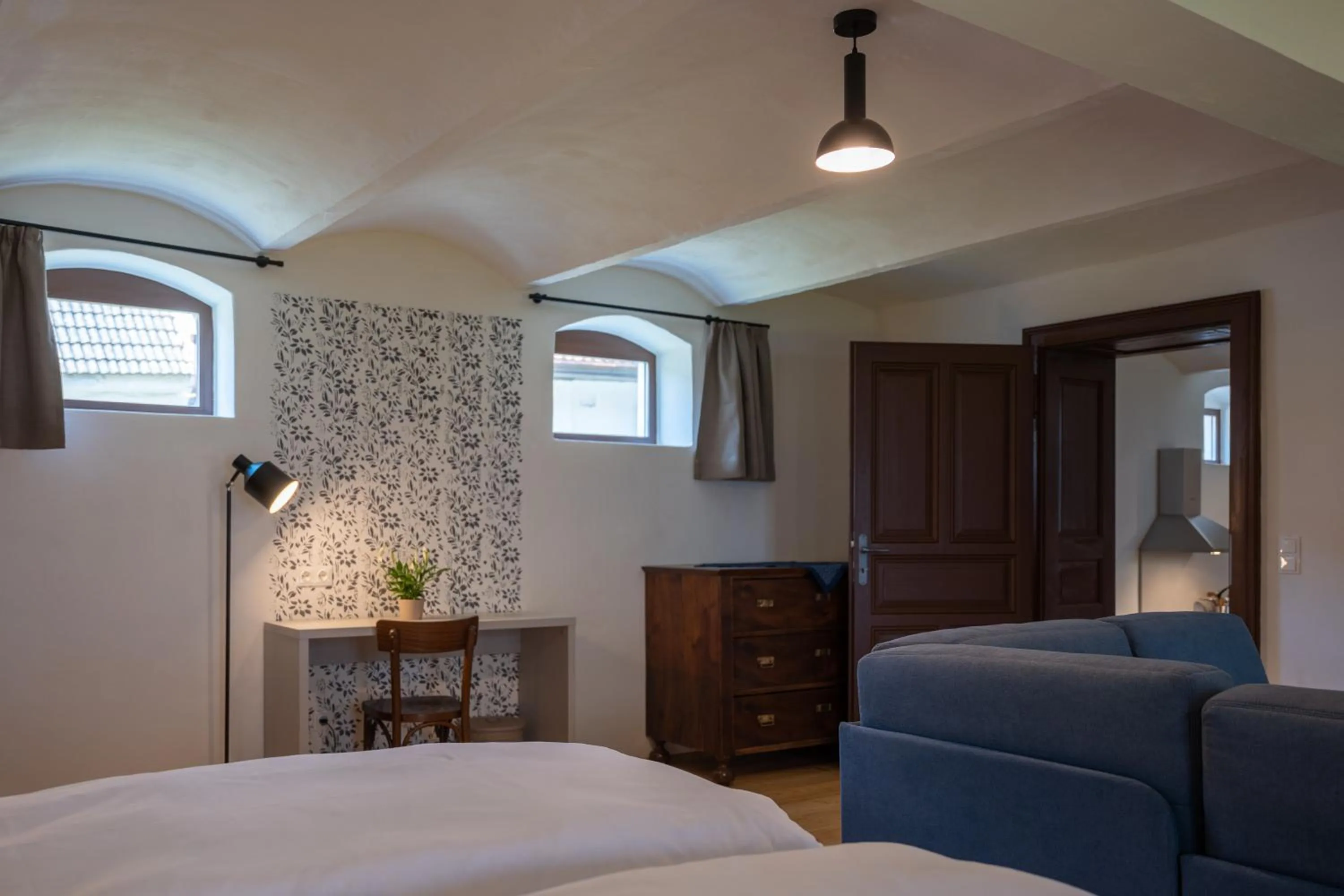 Photo of the whole room, Bed in Tschardakenhof Appartements