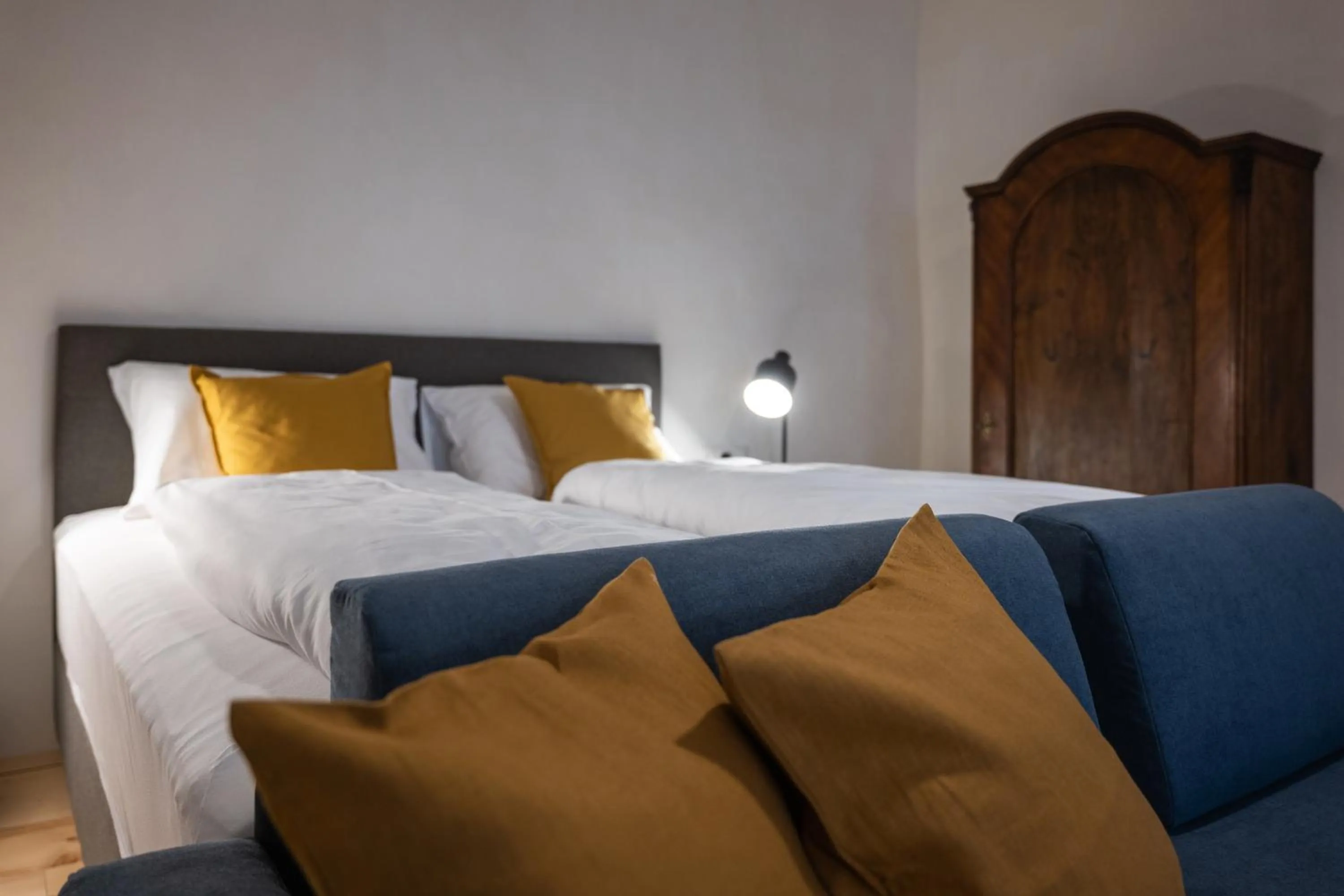 Bed in Tschardakenhof Appartements