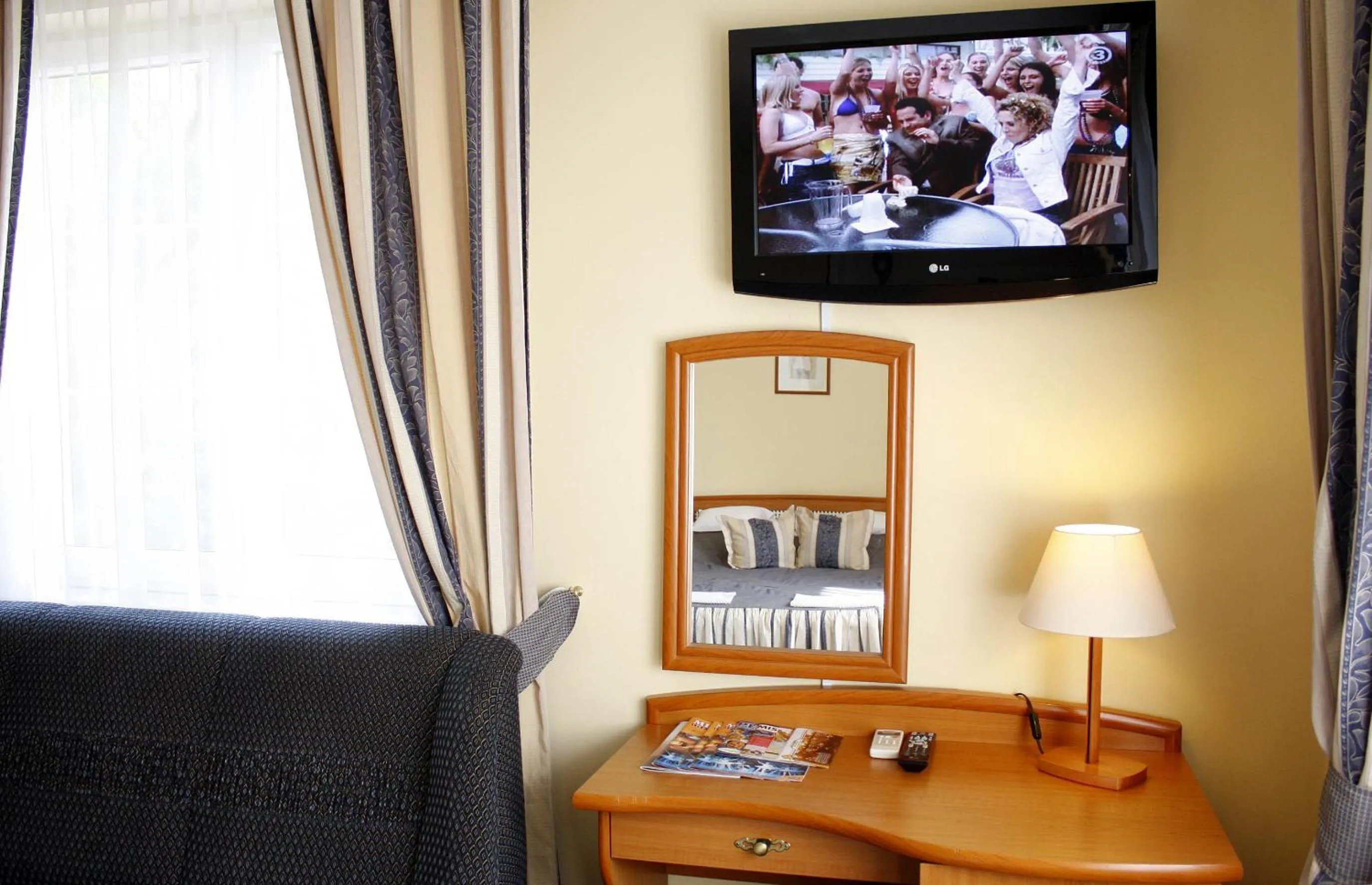 Seating area in Lévay Villa Hotel