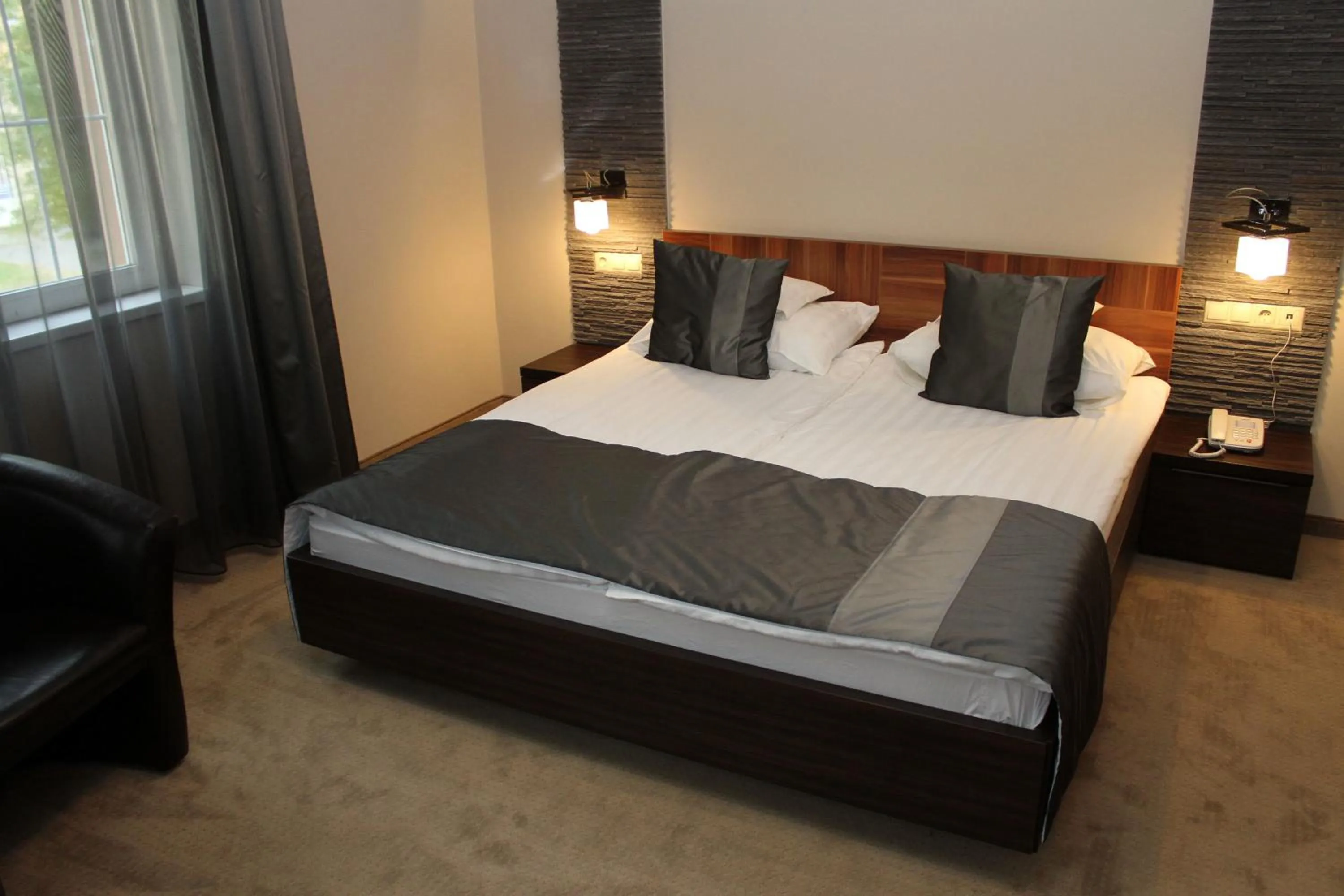 Bedroom, Bed in Lévay Villa Hotel