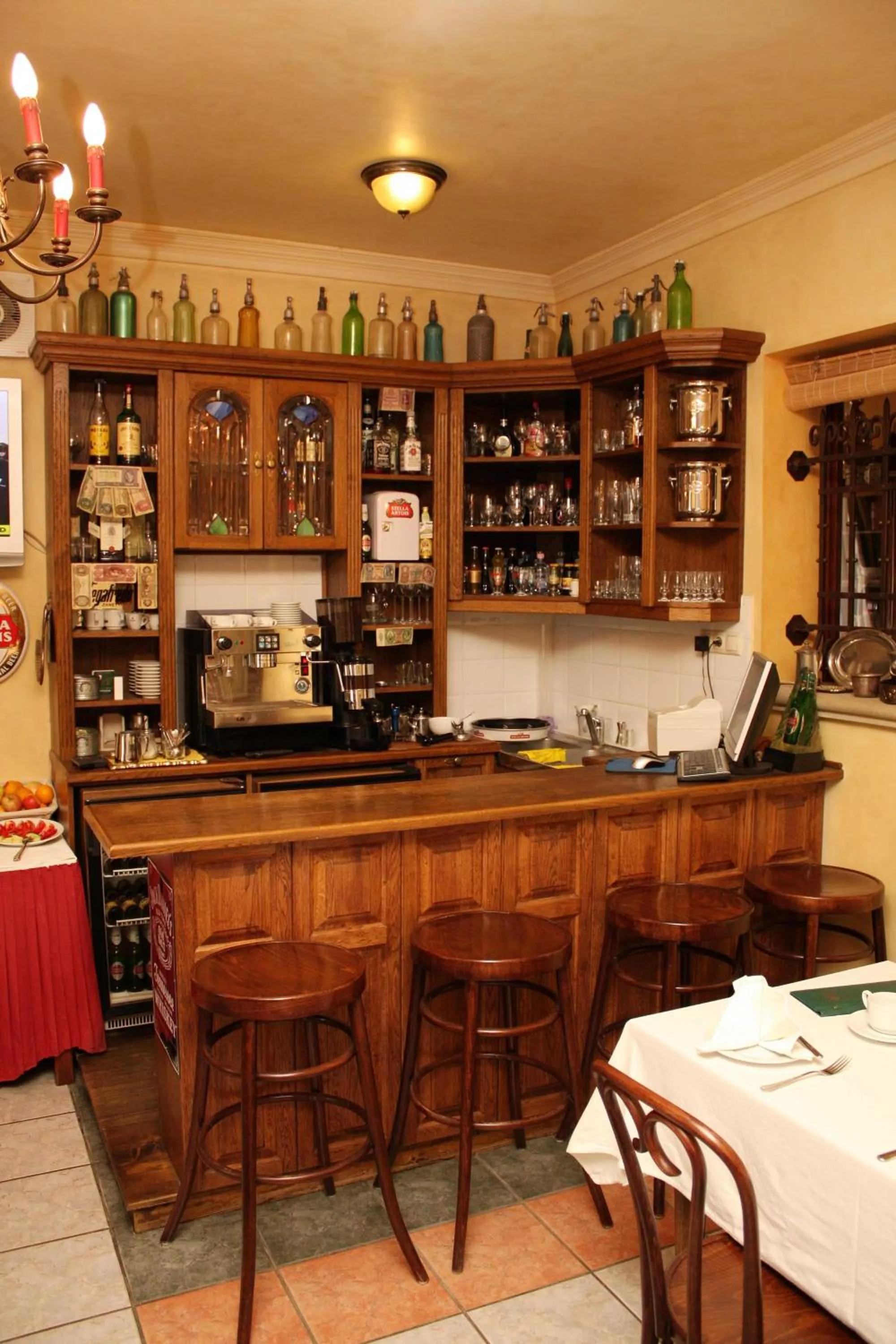 Lounge or bar in Lévay Villa Hotel