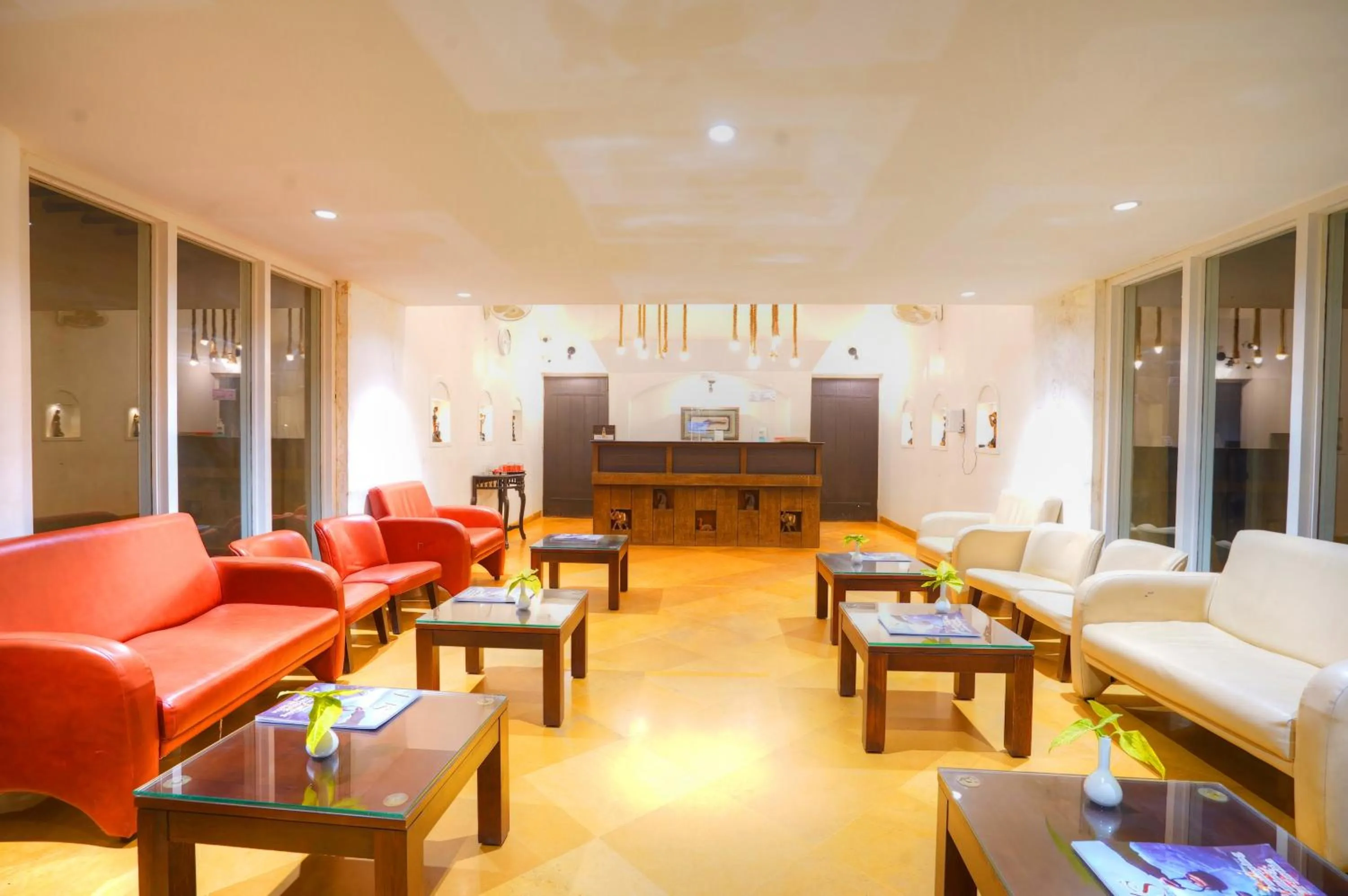 Lobby or reception in Bundela Bandhavgarh by Octave