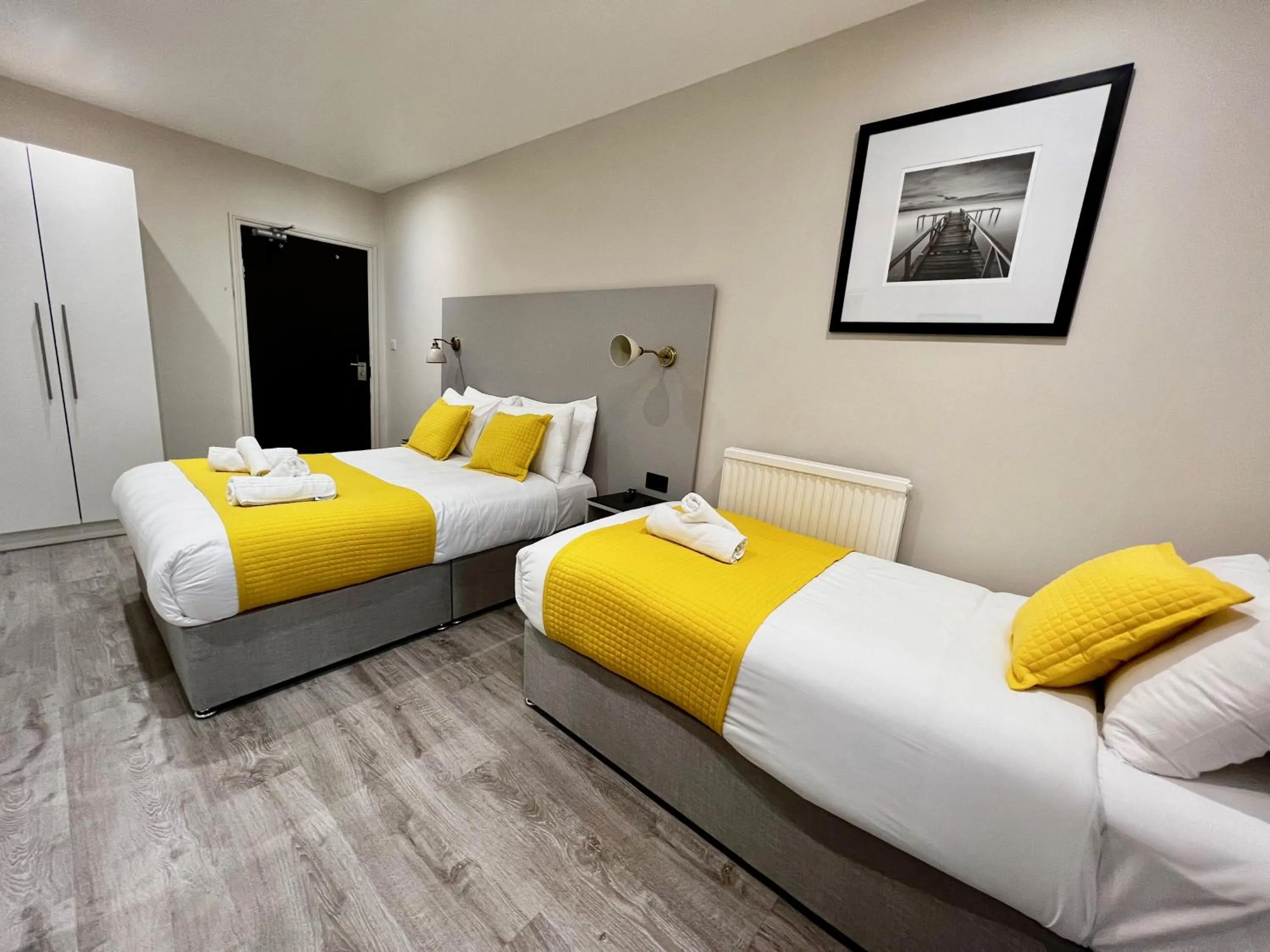 Bedroom in Pearl & Pebbles Eastbourne