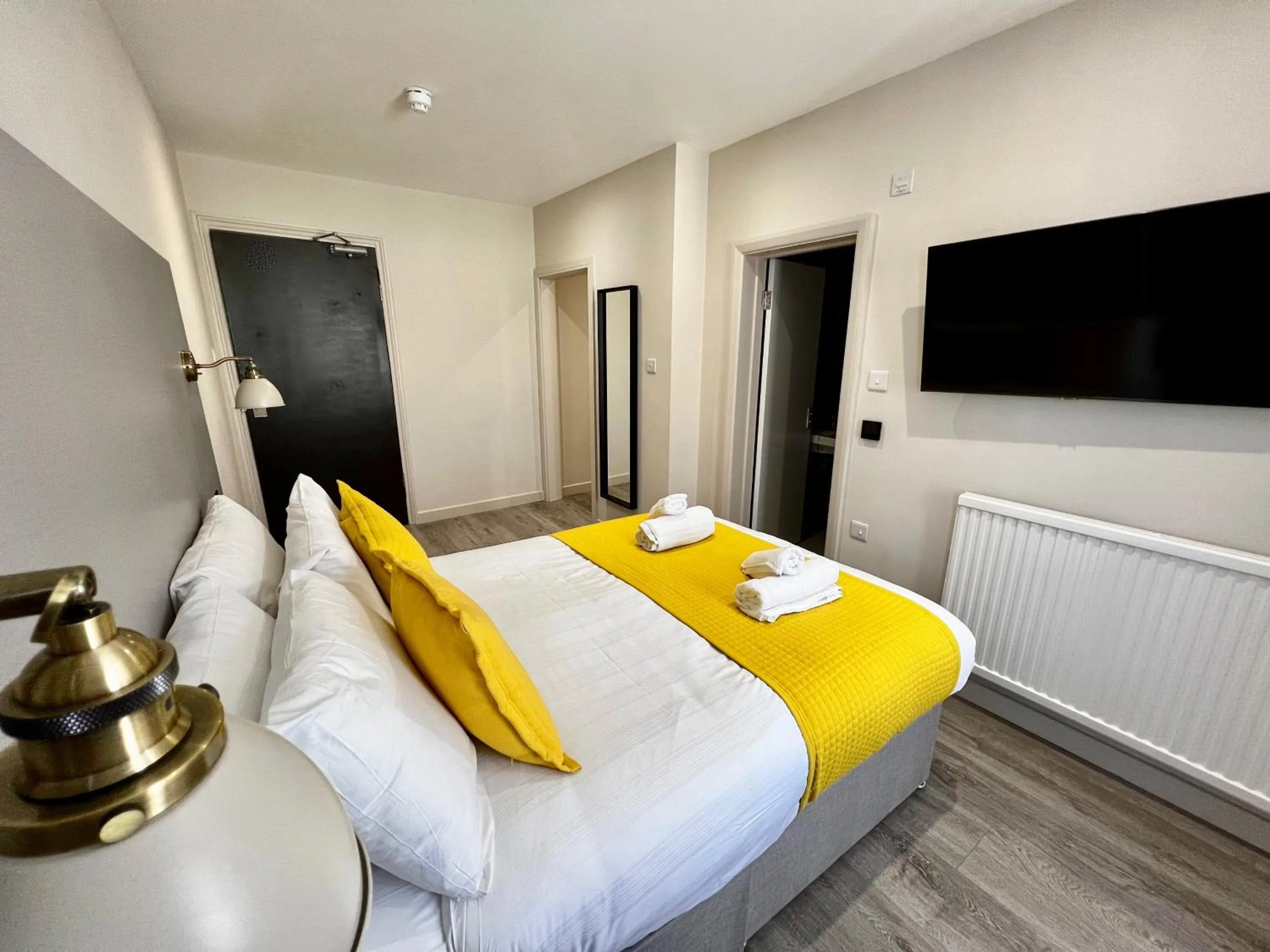 Bed in Pearl & Pebbles Eastbourne