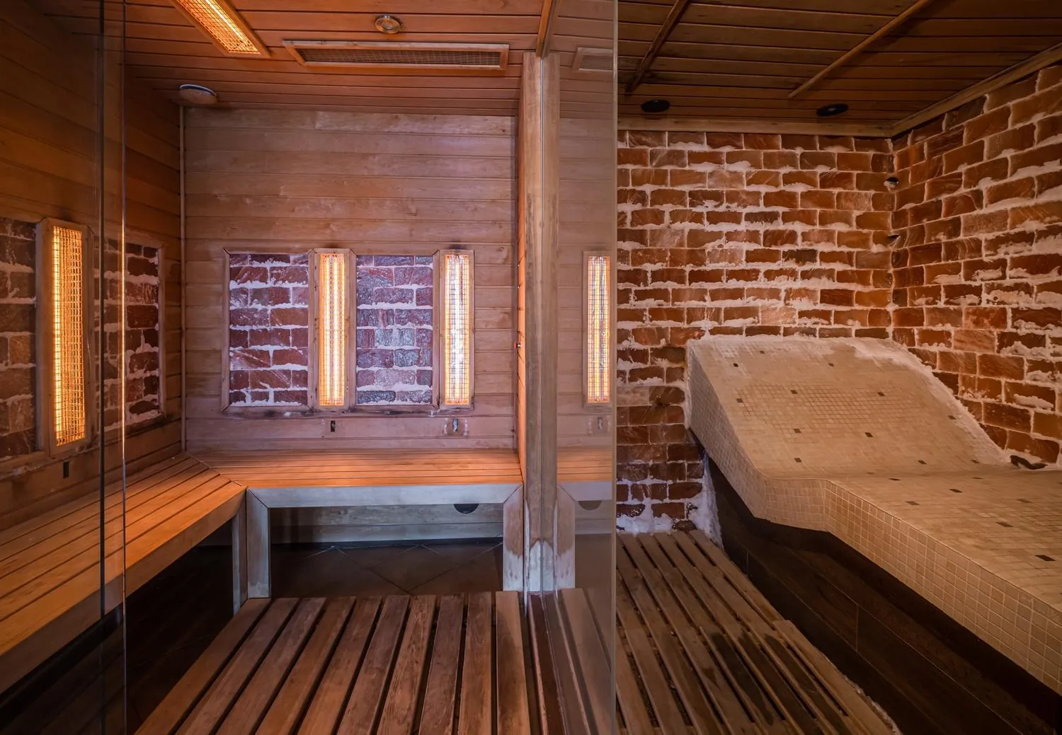 Sauna in Echo Residence All Suite Hotel