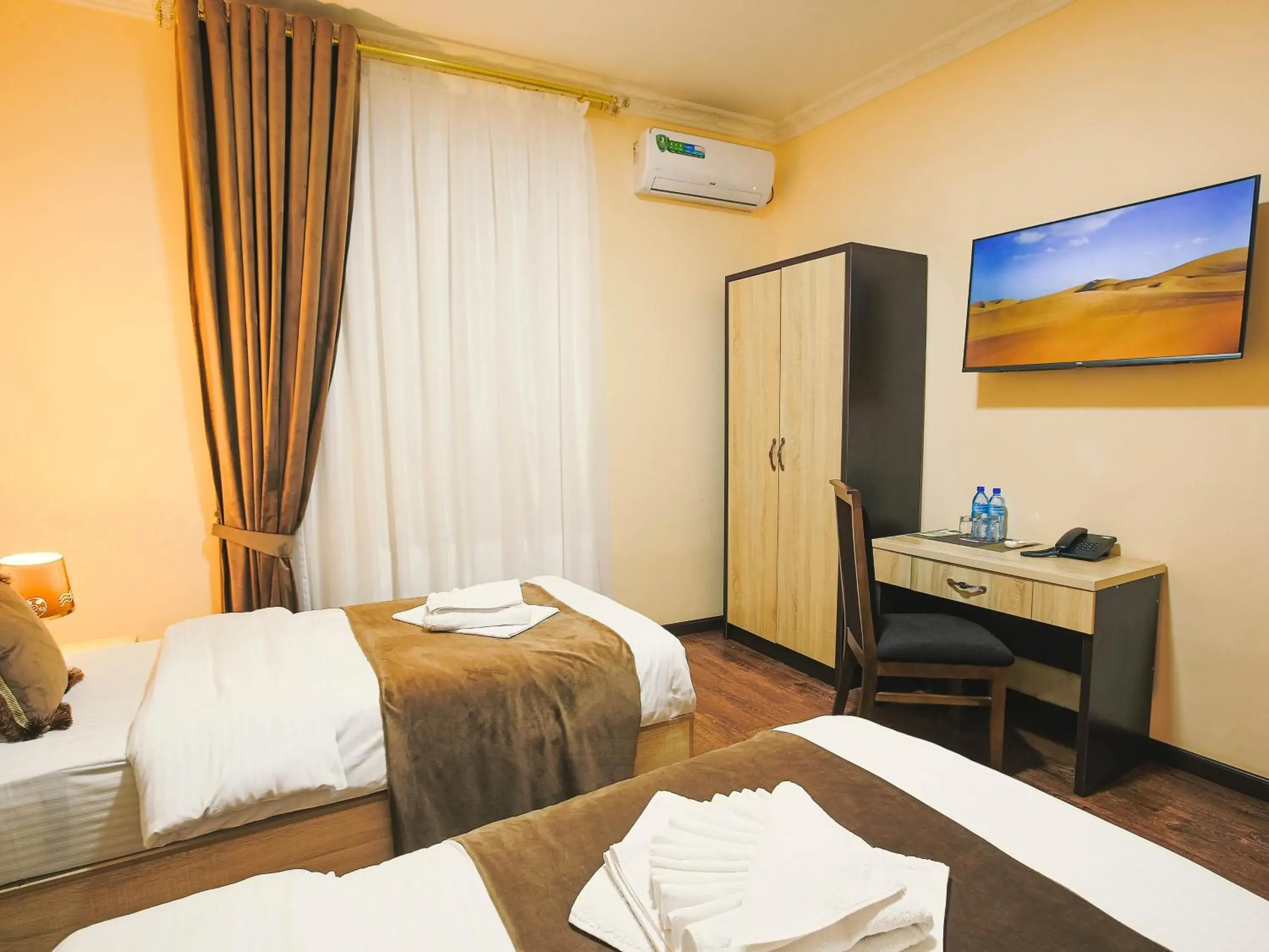 Twin Room in Rayyan Hotel Bukhara Twin Room in Rayyan Hotel Bukhara