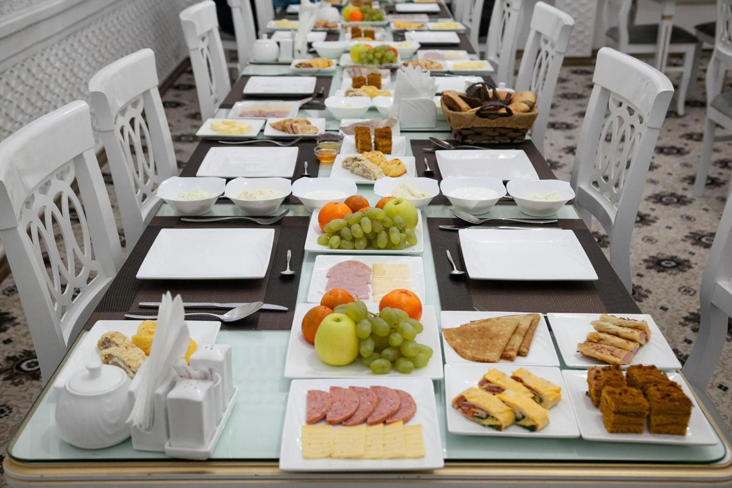 Breakfast in Rayyan Hotel Bukhara