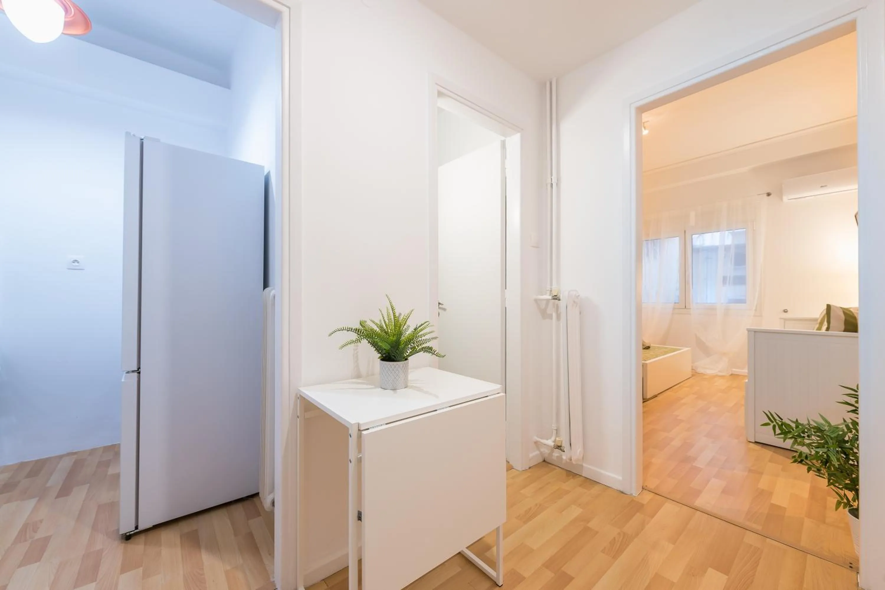 Photo of the whole room in Apartment at Megaro Mousikis st semi basement 1bed 2 pers by MPS