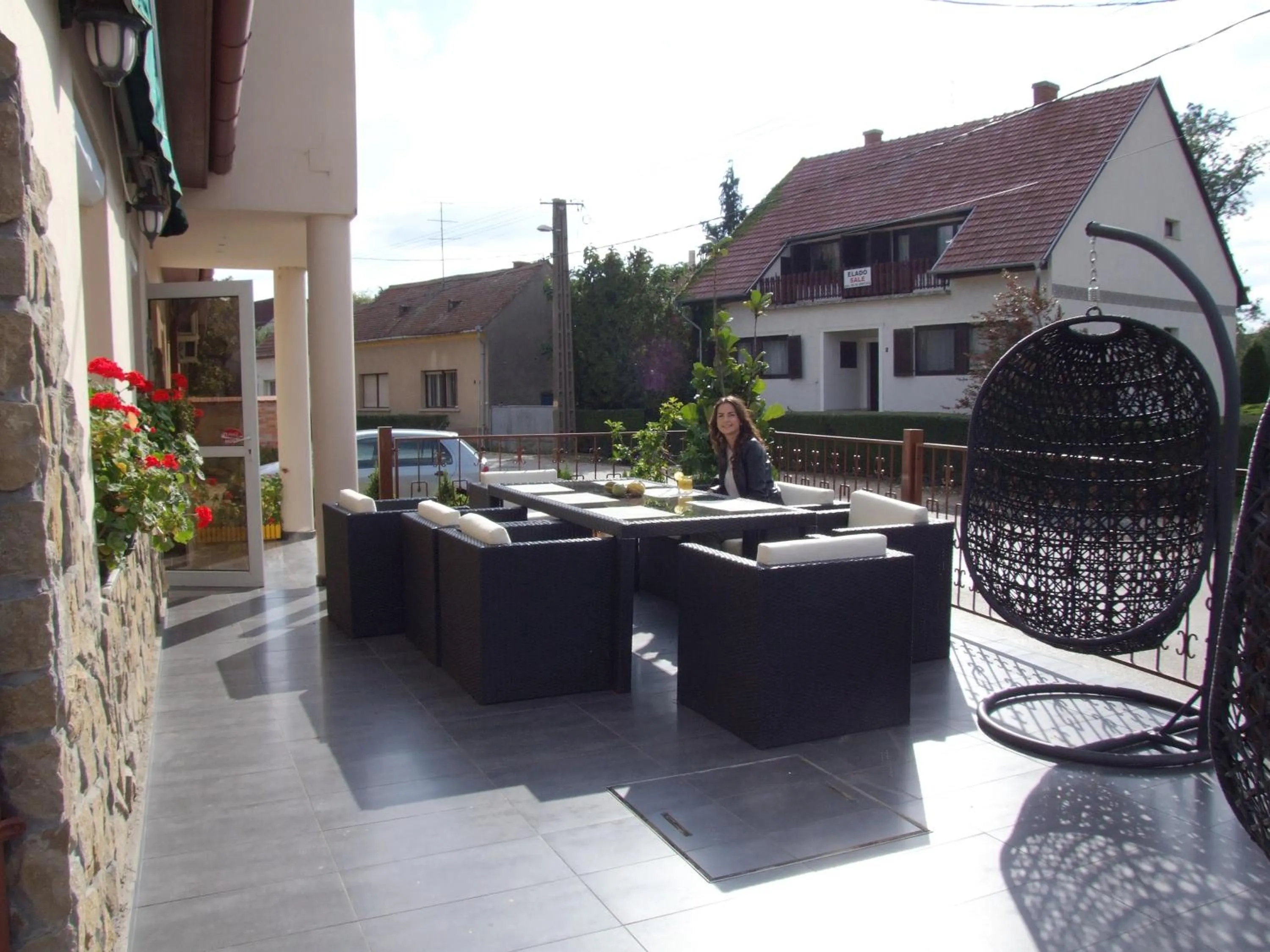 Patio in Thermal Panzió Sárvár