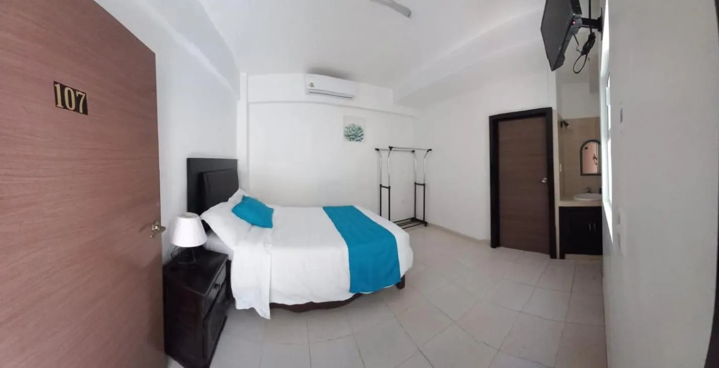 Bed in Hotel boutique turquesa