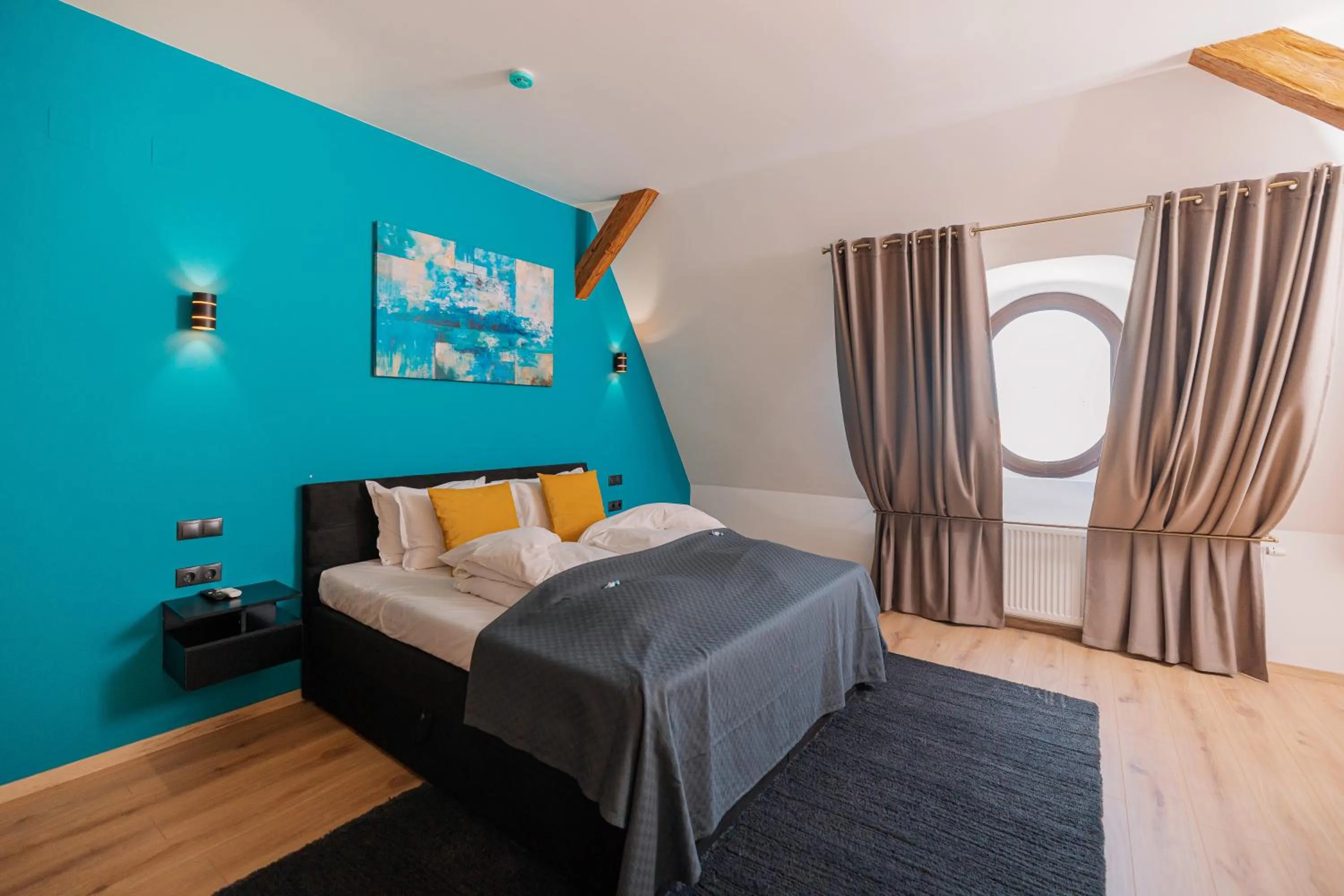 Bedroom, Bed in Haller Boutique