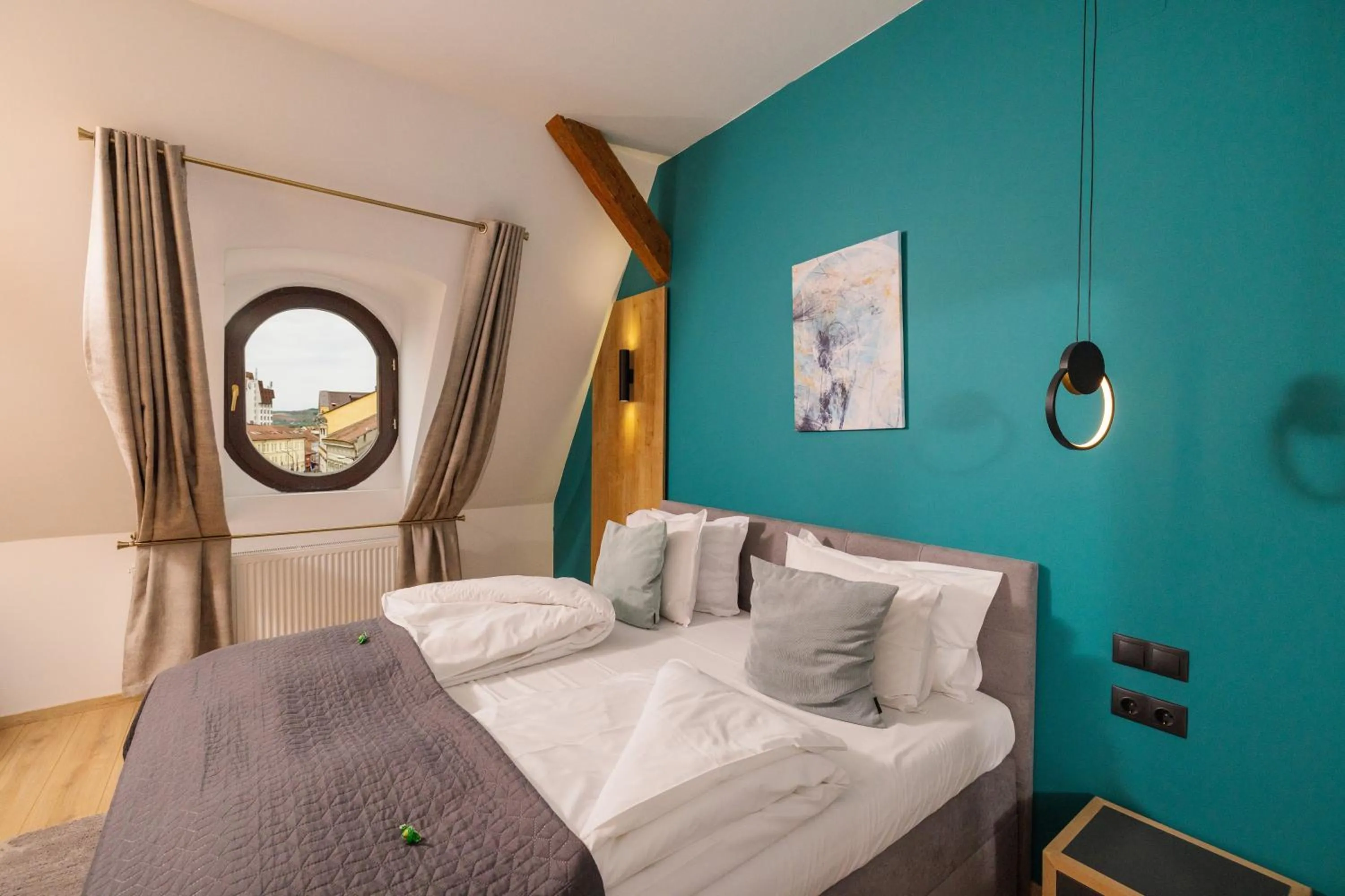 Bedroom, Bed in Haller Boutique