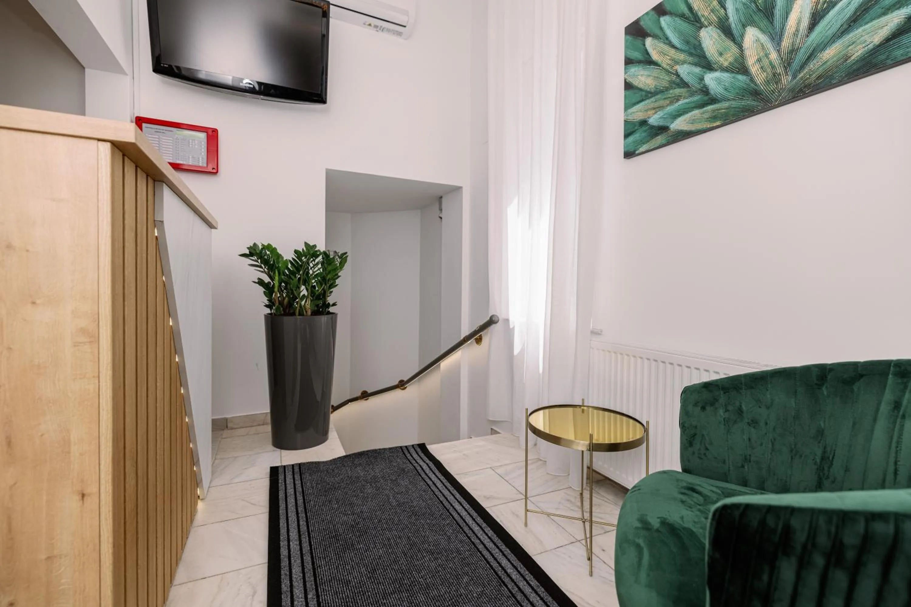 Lobby or reception in Haller Boutique