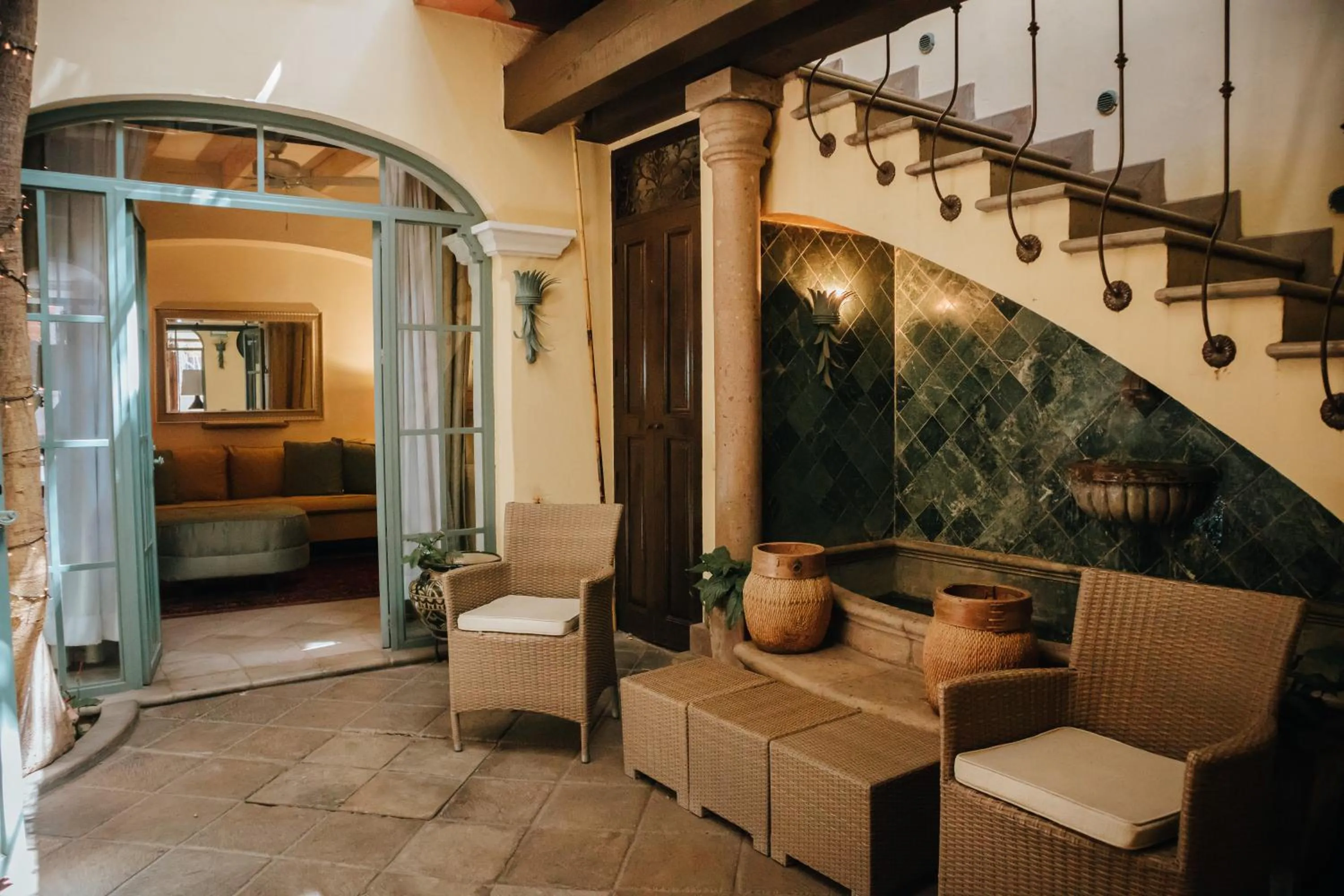 Living room in Casa Florida