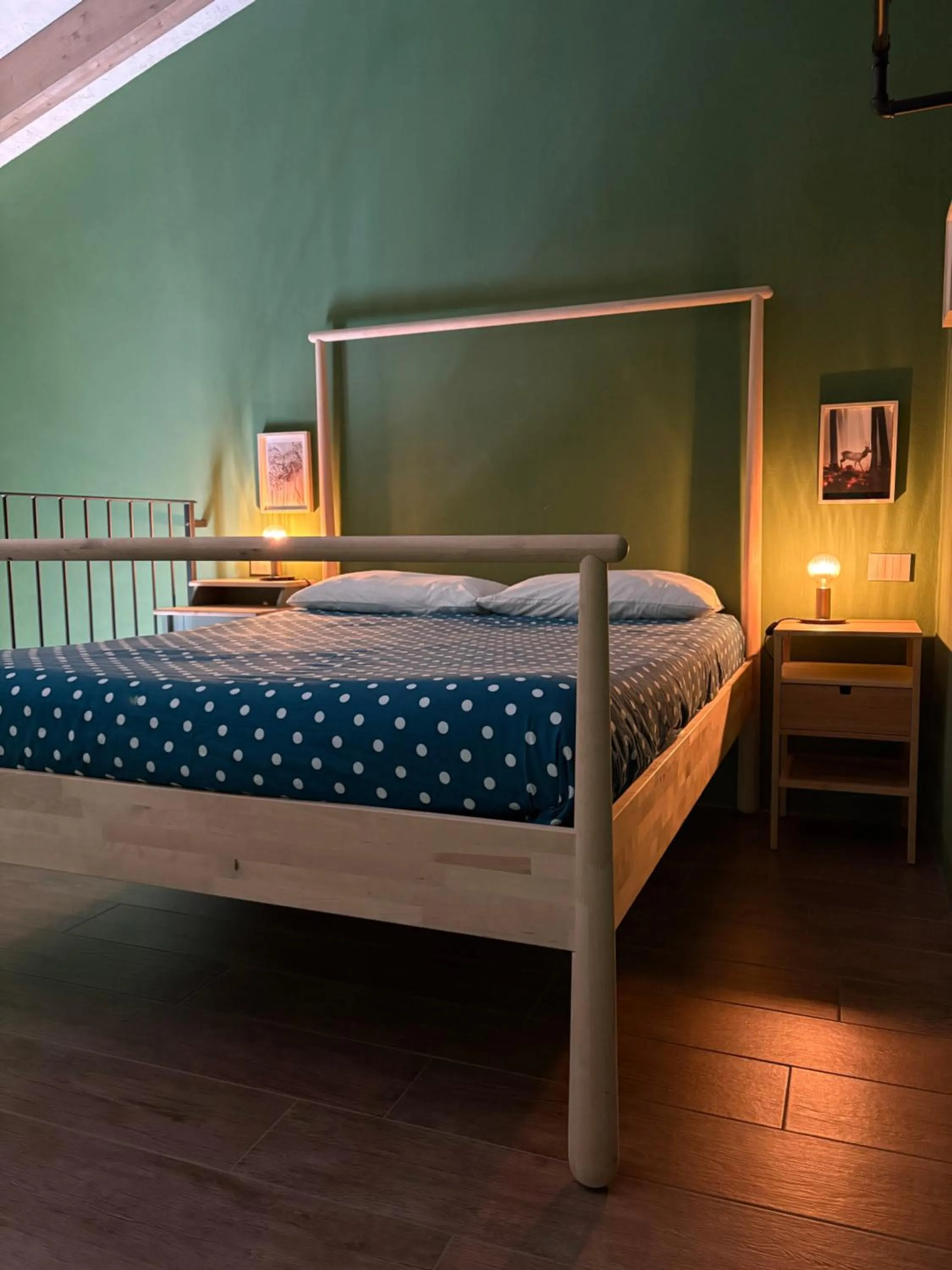 Bed in Sala dell Estate Guest House