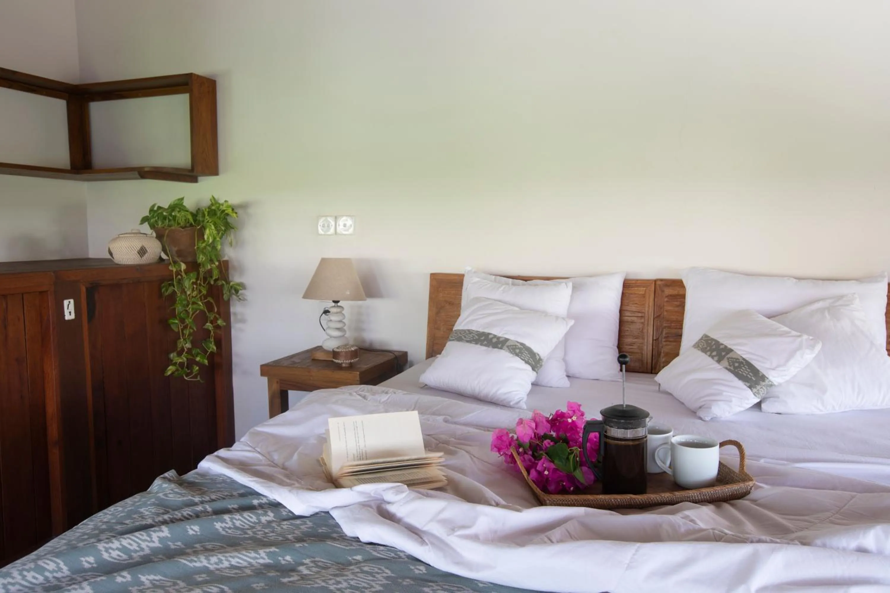 Bed in Keong Villas