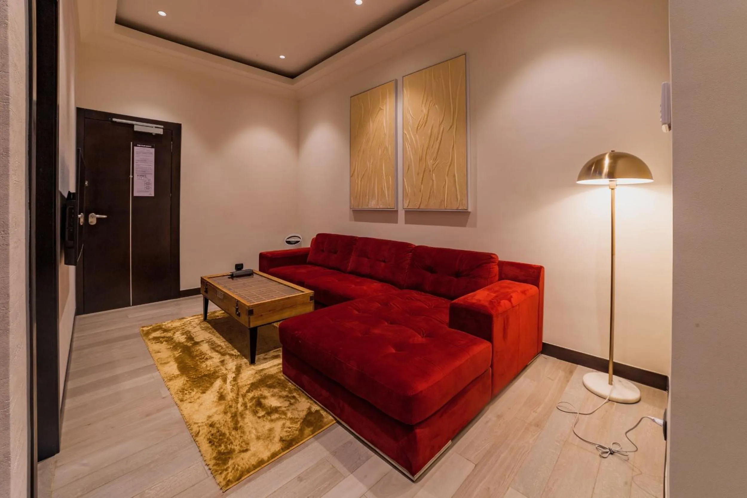 Living room in D'avenue Boutique Hotel Accra
