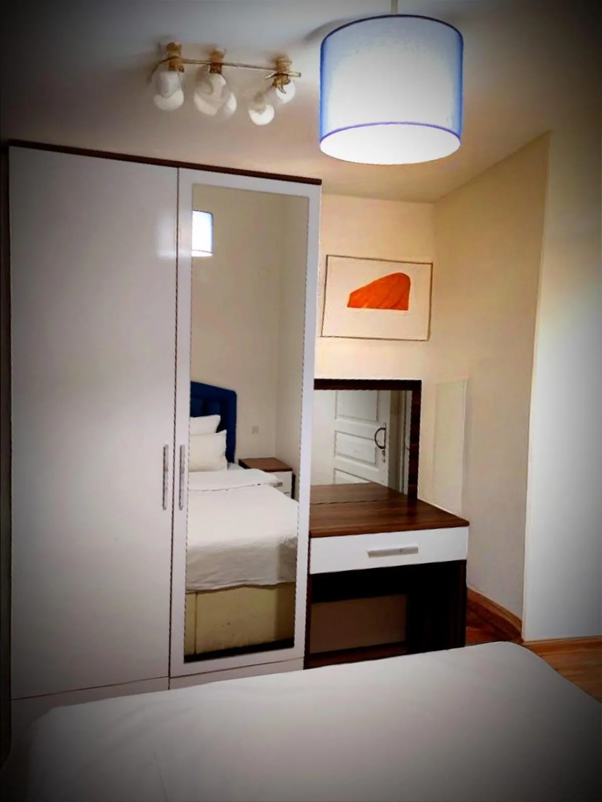 Bed in Mimoza İstiklal Apart Hotel