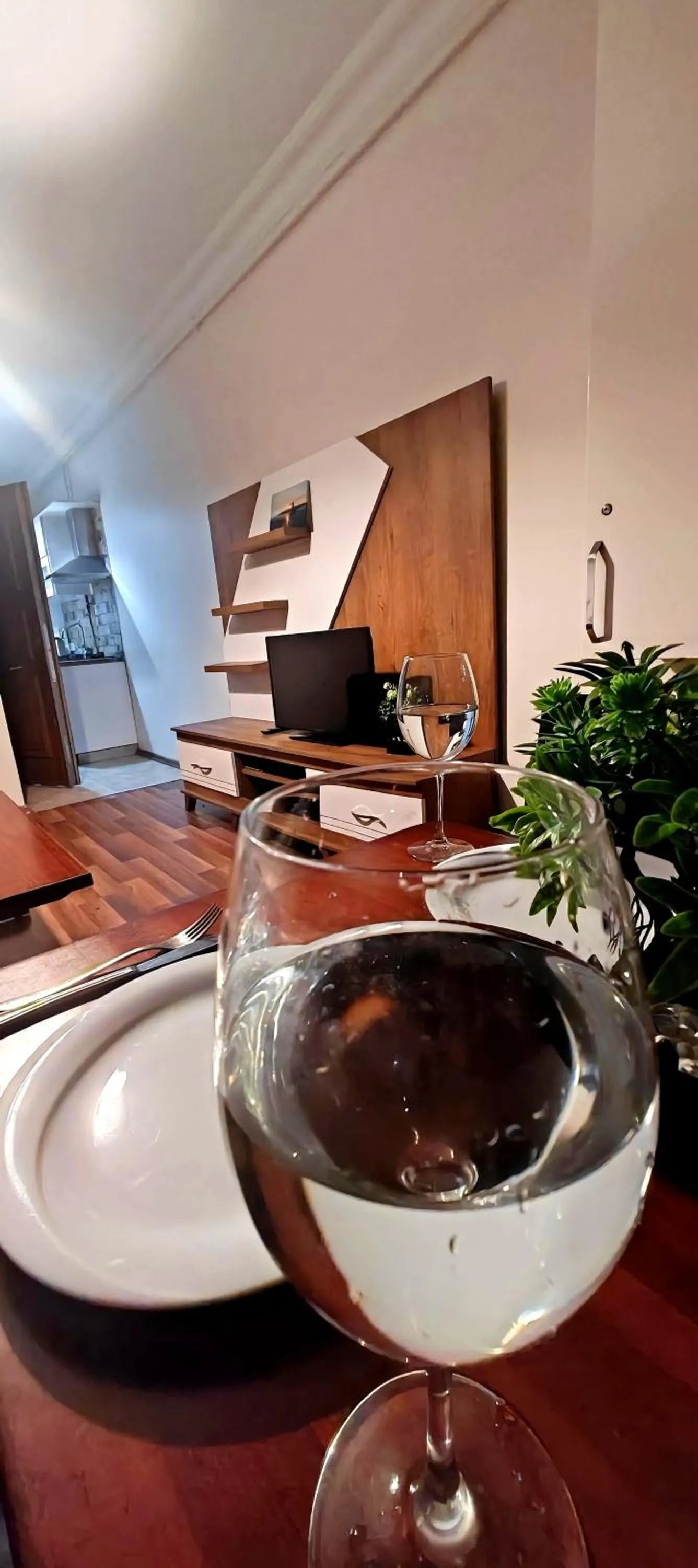 TV and multimedia in Mimoza İstiklal Apart Hotel