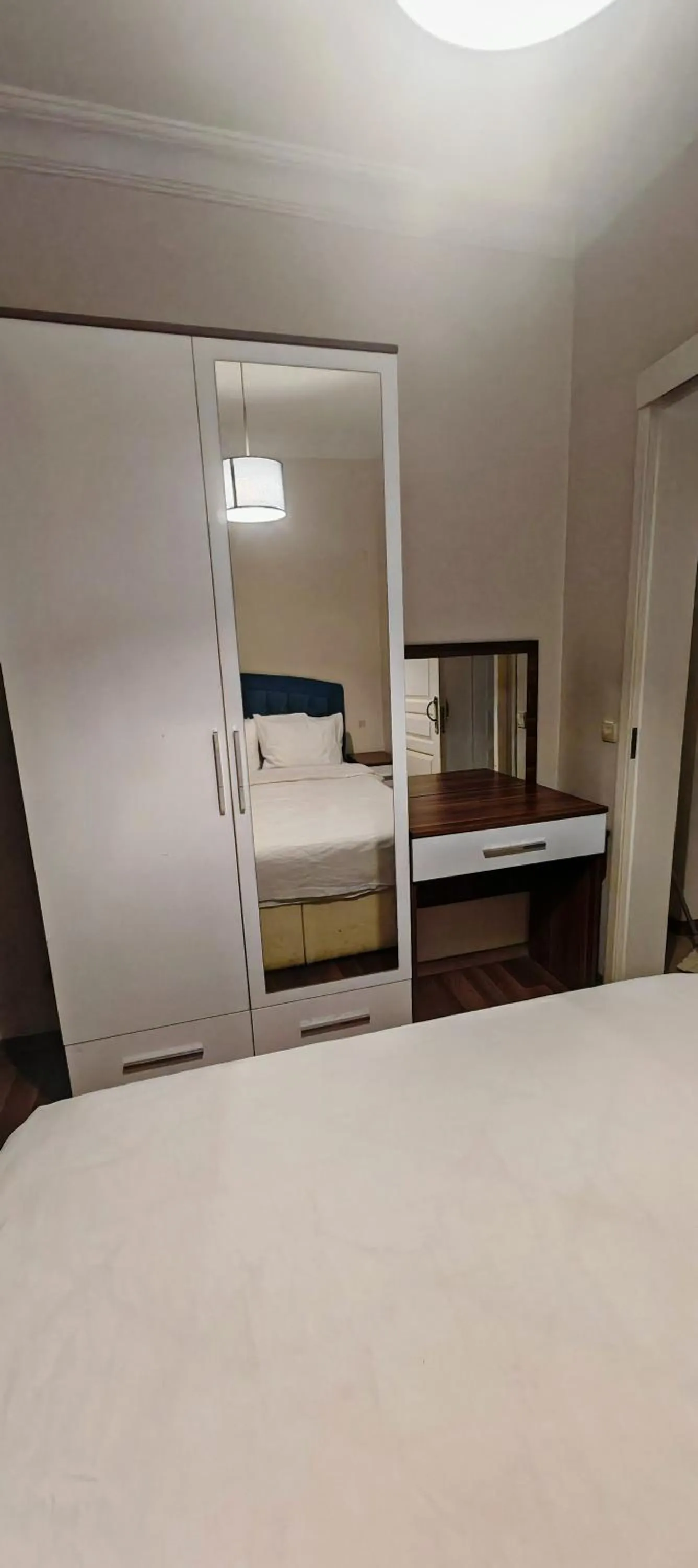 Bed in Mimoza İstiklal Apart Hotel