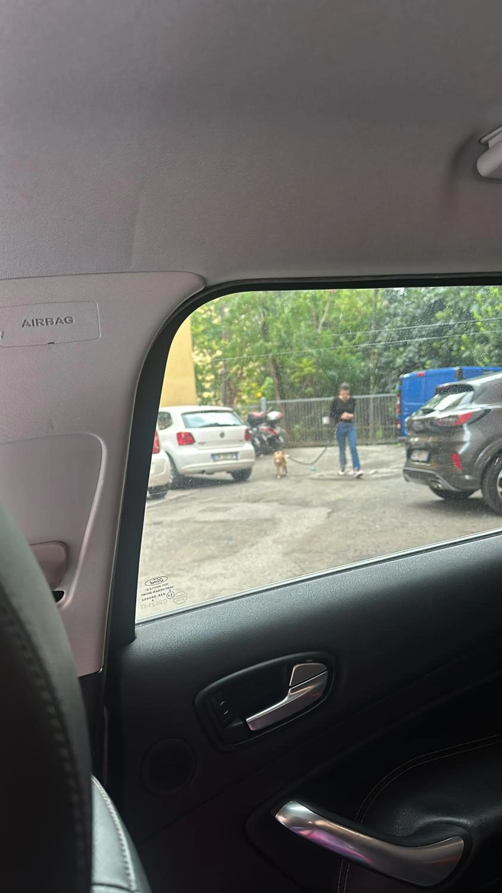 Inner courtyard view in Rosa House