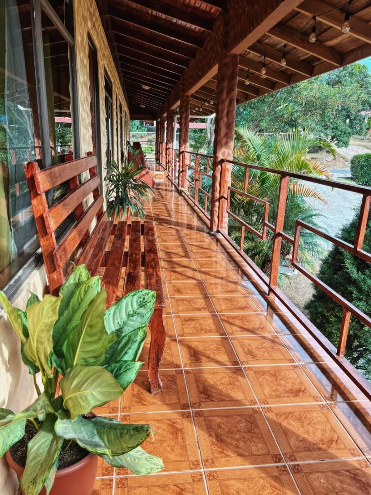 Balcony/Terrace in El Nido Lodge
