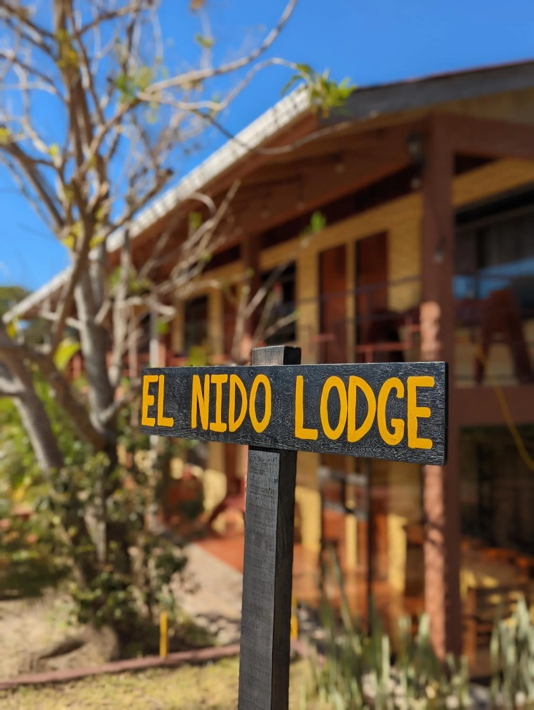Facade/entrance in El Nido Lodge