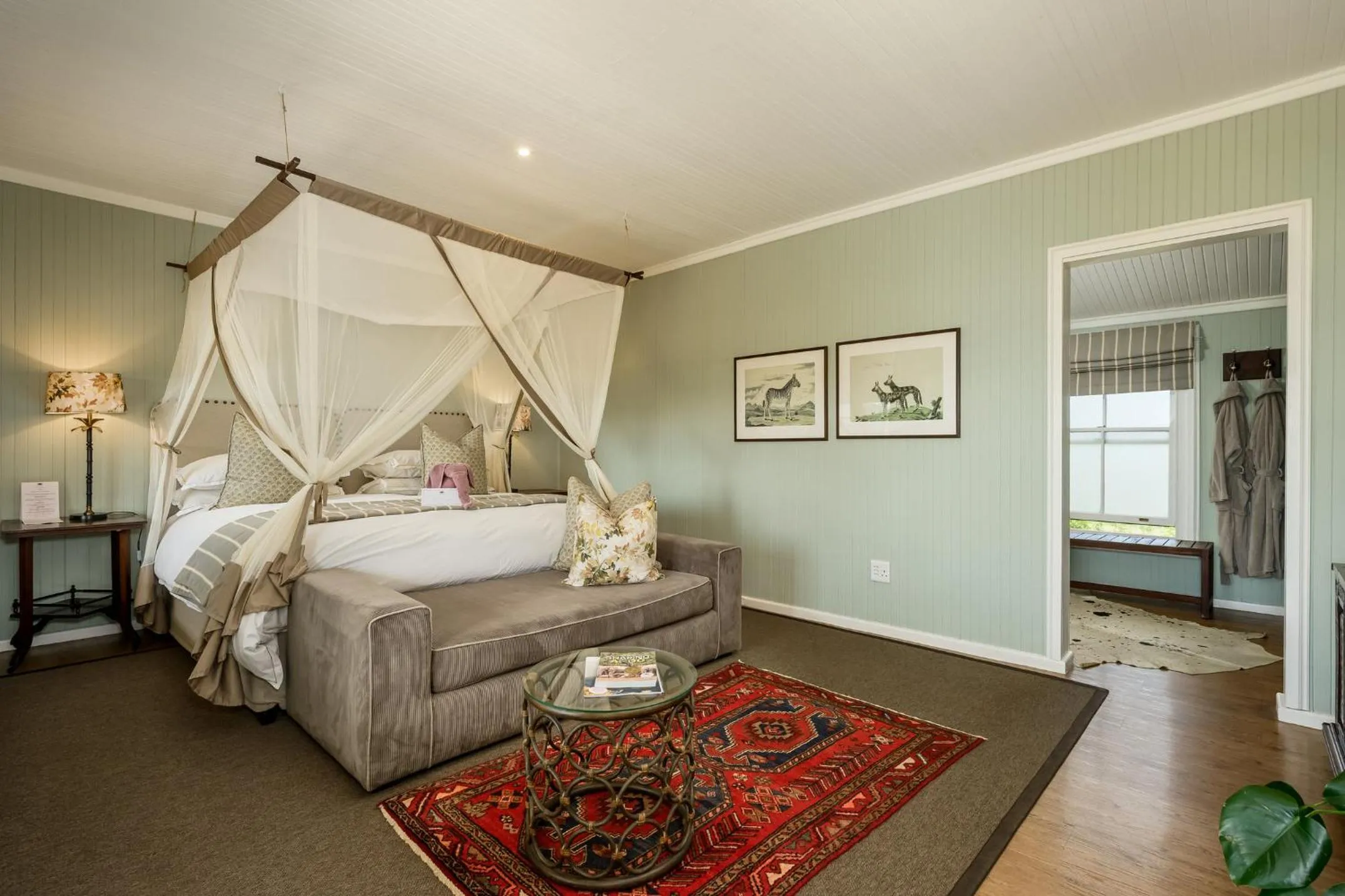 Bed in Camp Figtree by The Oyster Collection