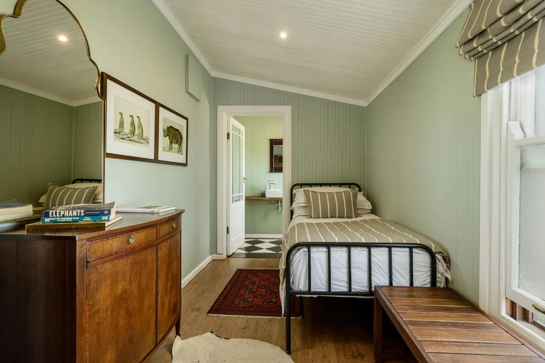 Bed in Camp Figtree by The Oyster Collection