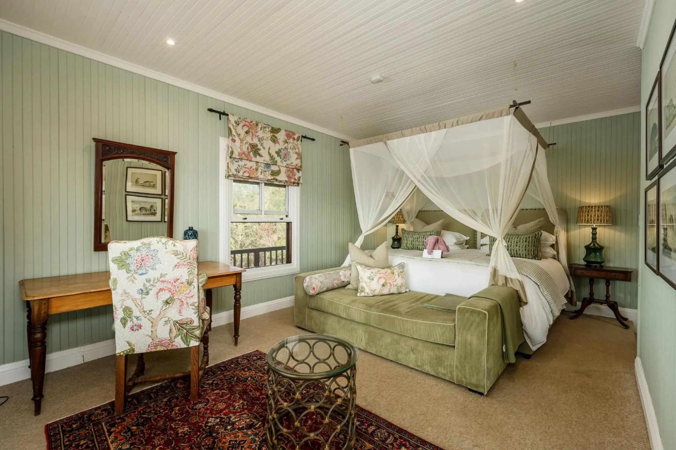 Bed in Camp Figtree by The Oyster Collection