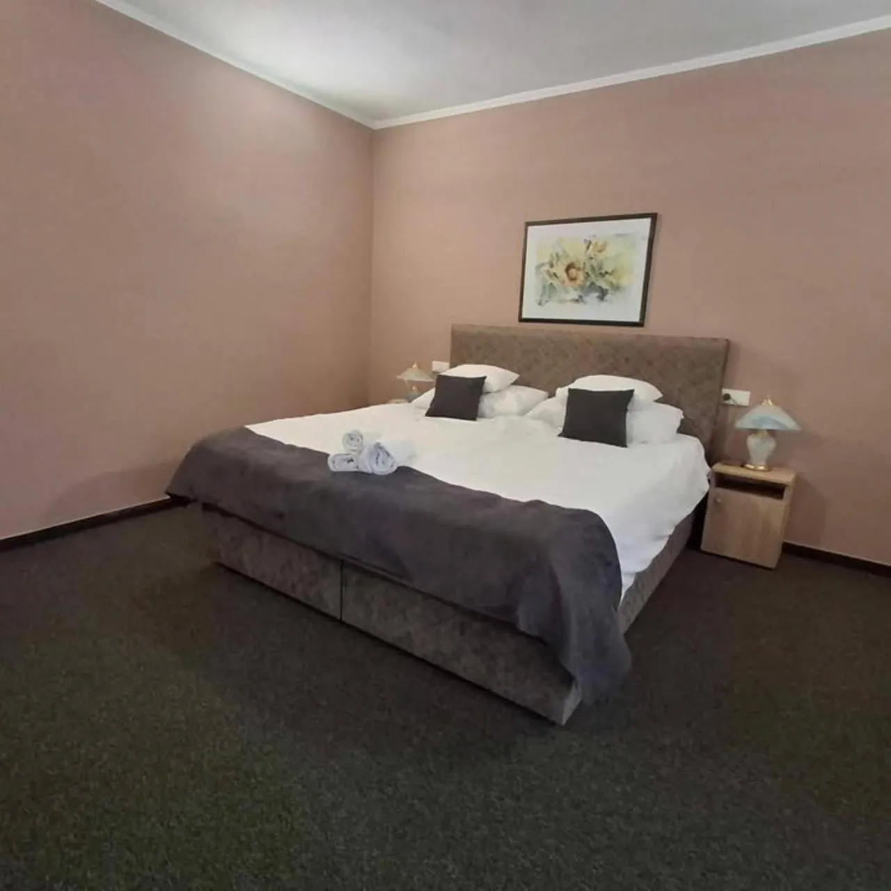 Bed in Hotel Unicornis