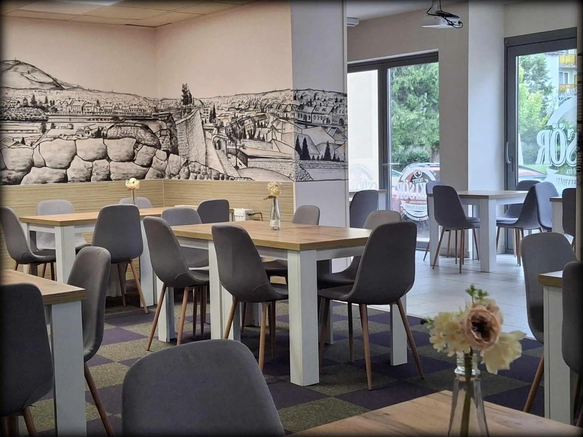 Restaurant/places to eat in Hotel Unicornis