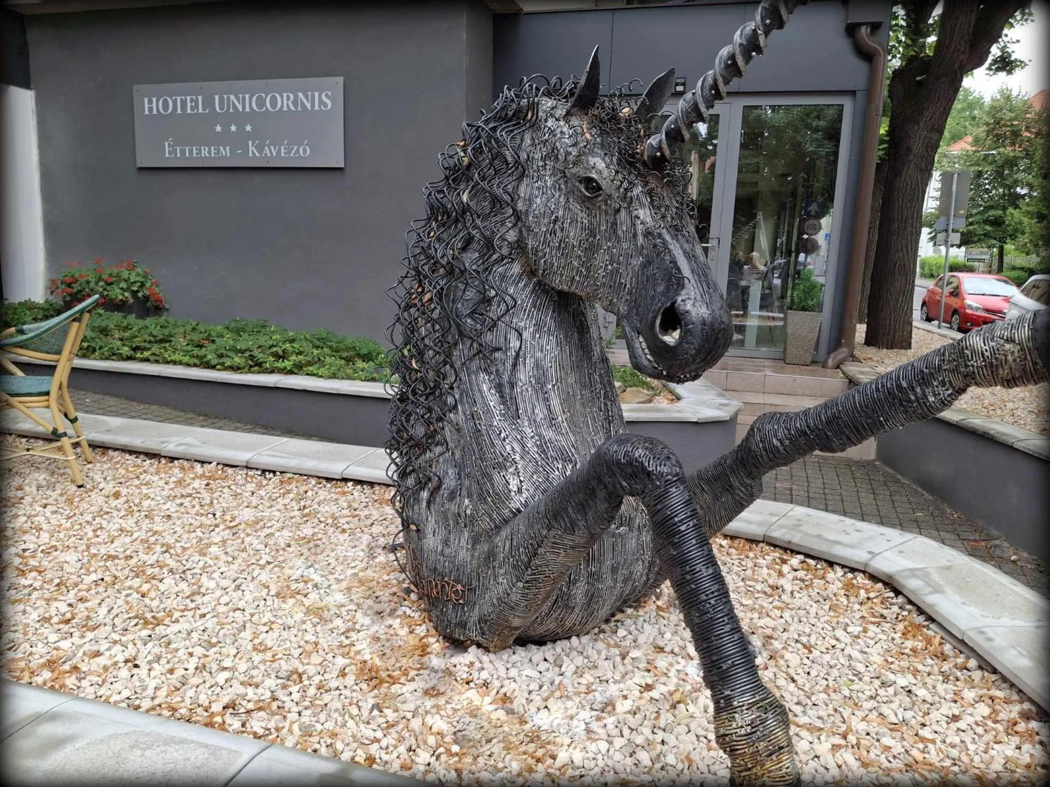 Property building in Hotel Unicornis