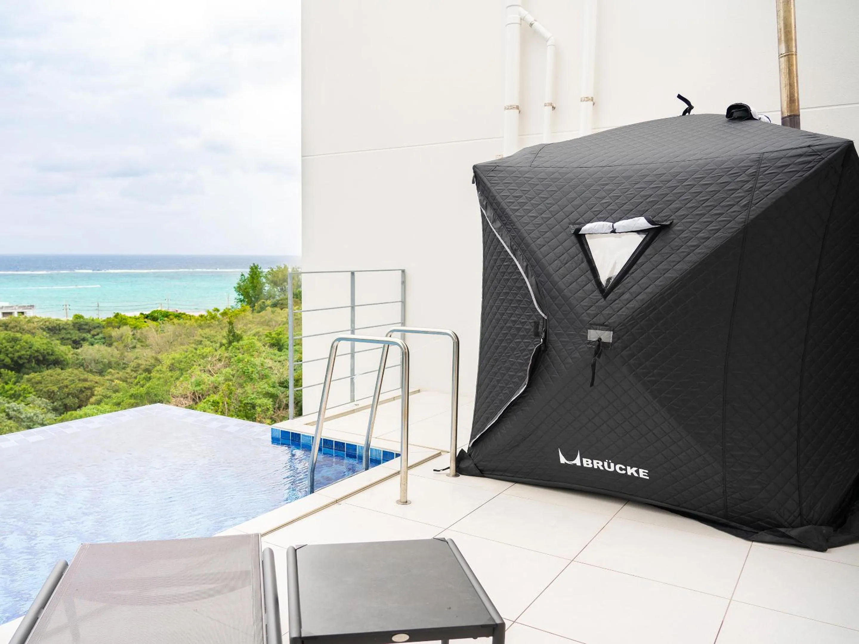 Sauna in Blue Rela Luxe Resort Okinawa