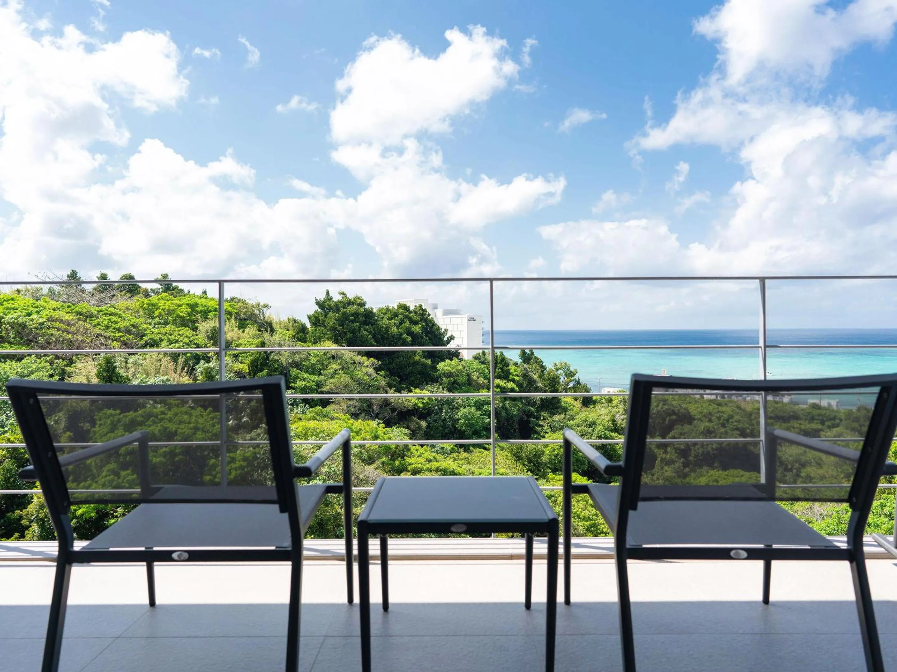 Balcony/Terrace in Blue Rela Luxe Resort Okinawa