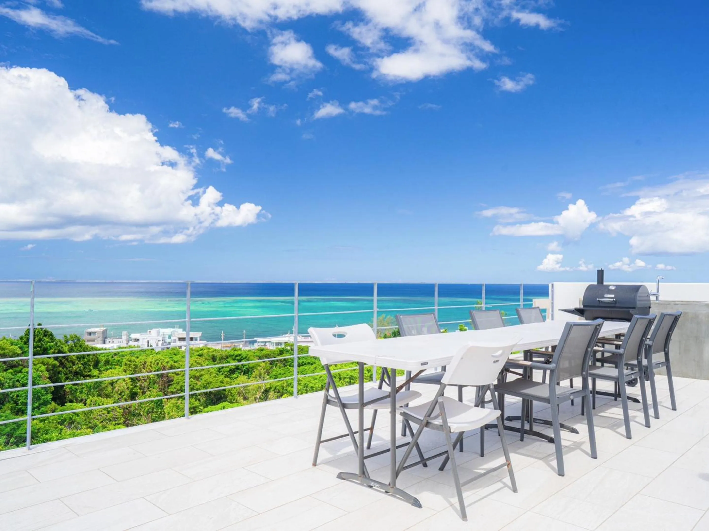 Balcony/Terrace in Blue Rela Luxe Resort Okinawa