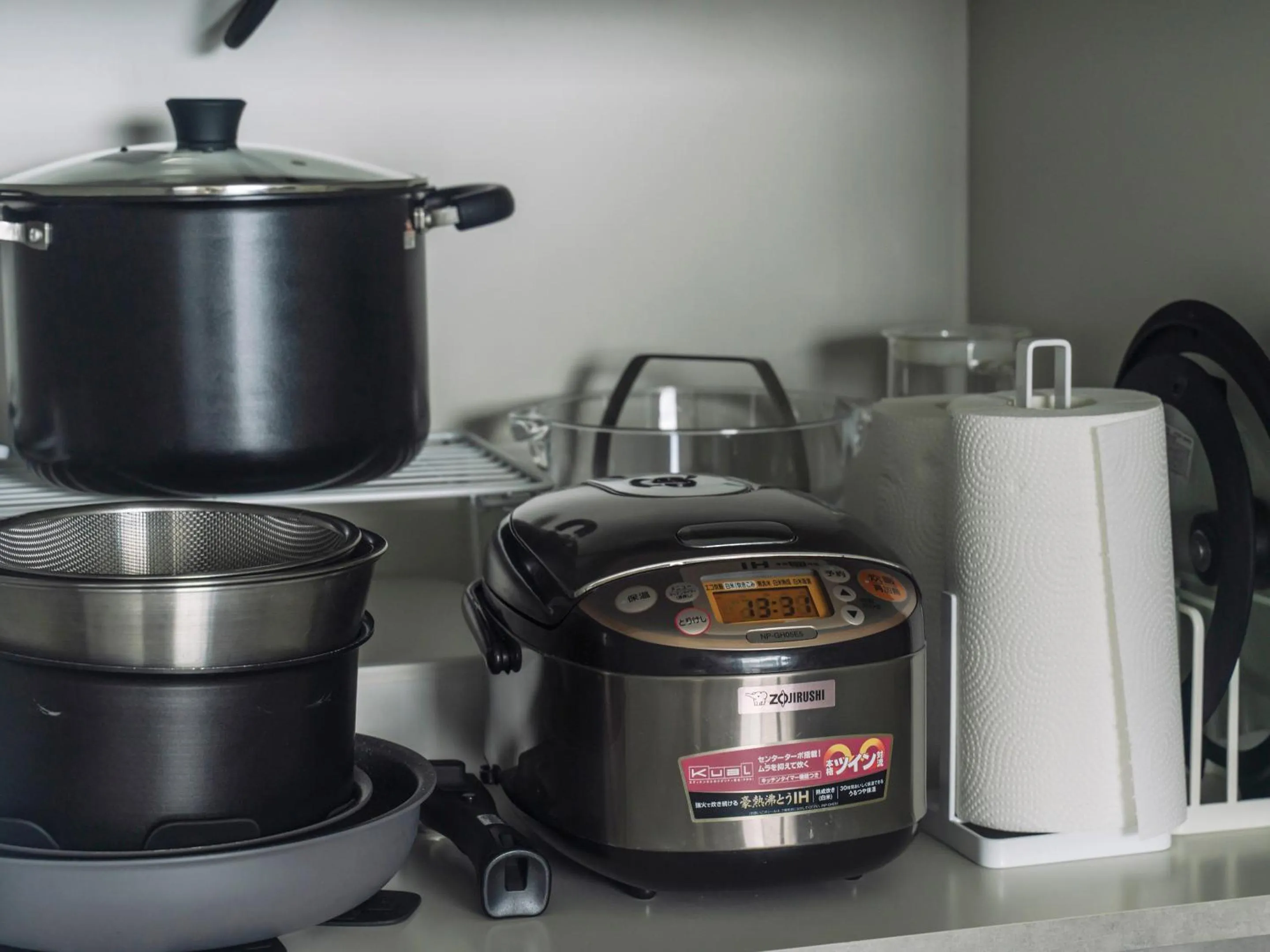 kitchen in Blue Rela Luxe Resort Okinawa