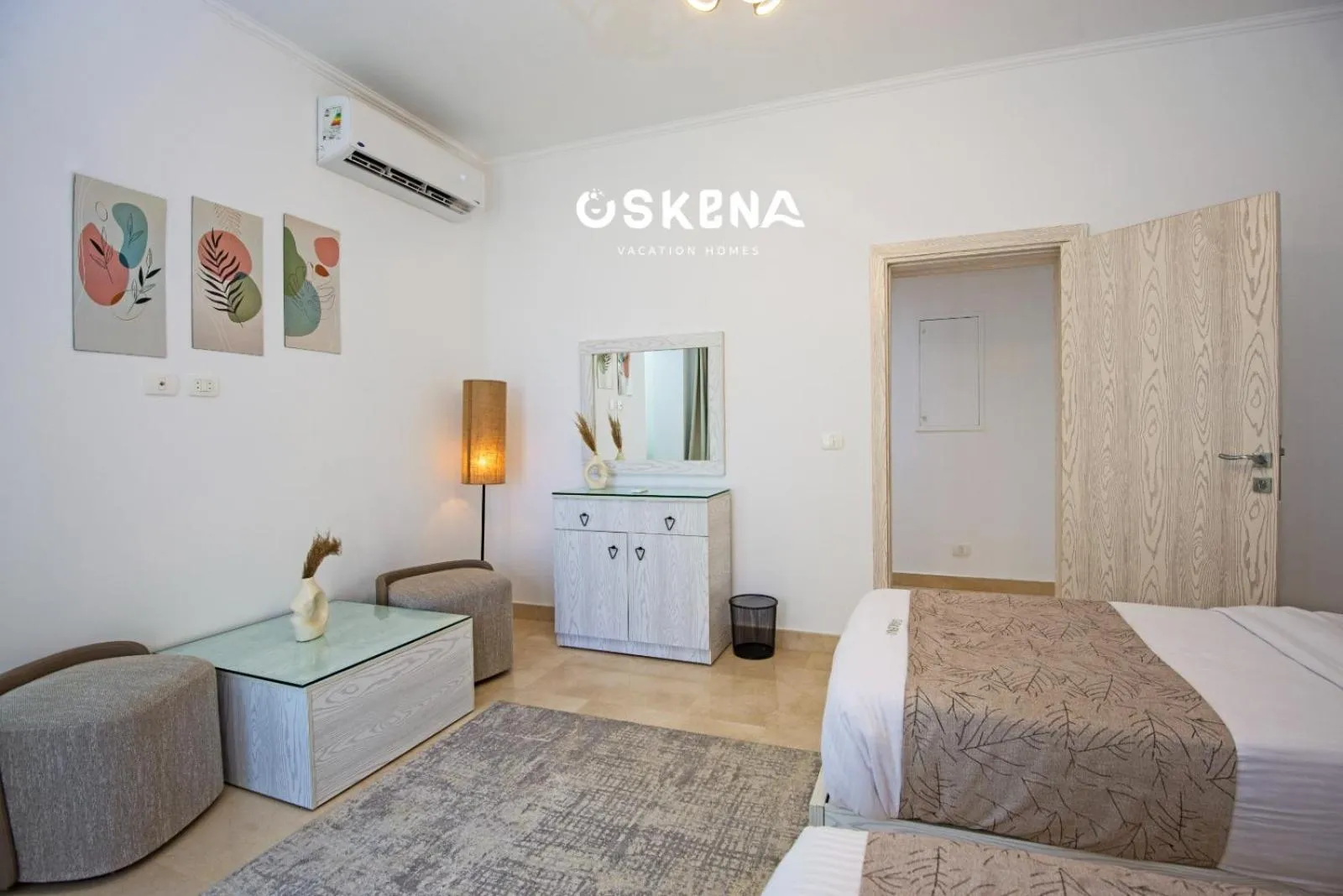 Photo of the whole room, Bed in OSKENA Azzurra Sahl Hasheesh Hurghada