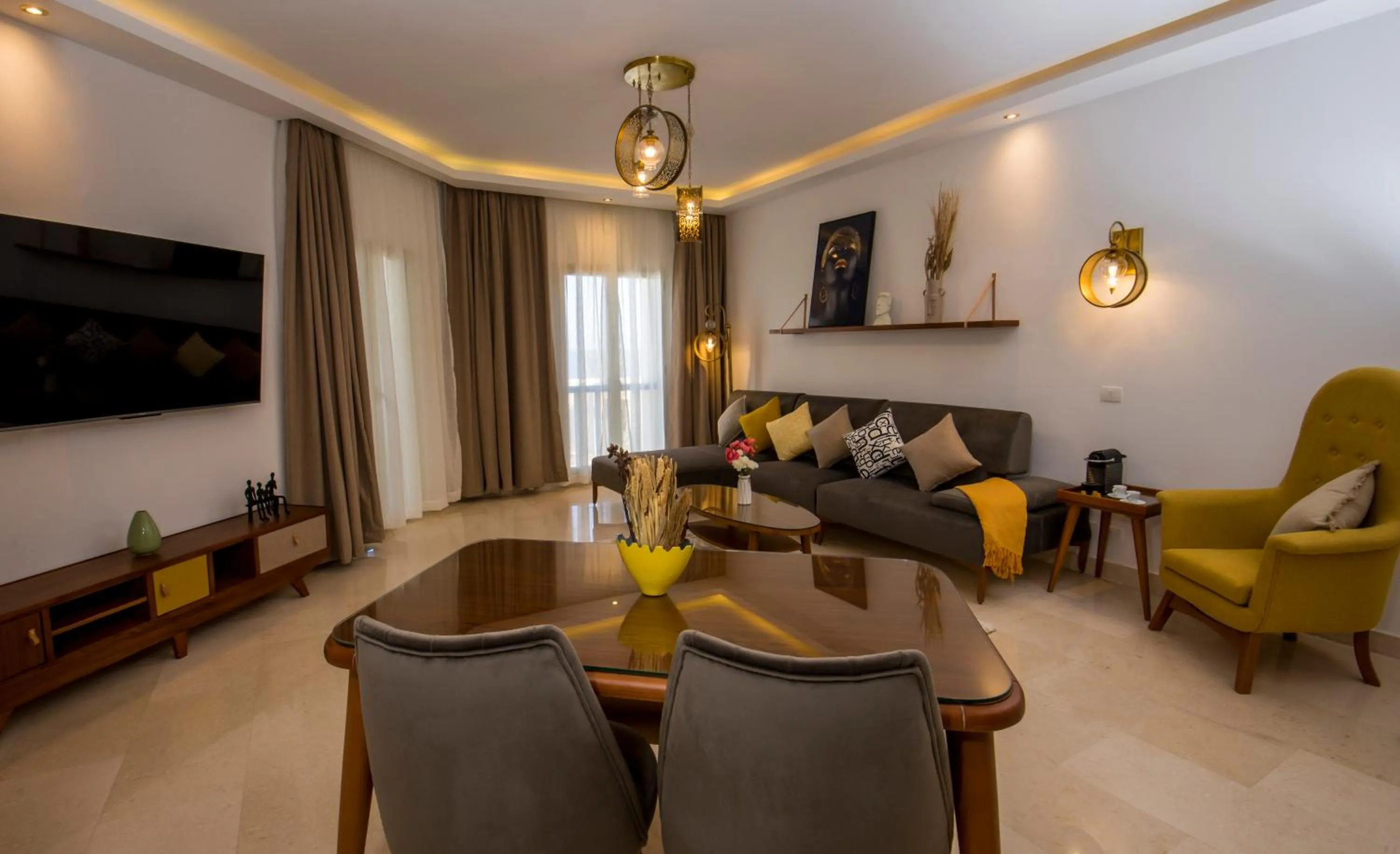 Living room in OSKENA Azzurra Sahl Hasheesh Hurghada