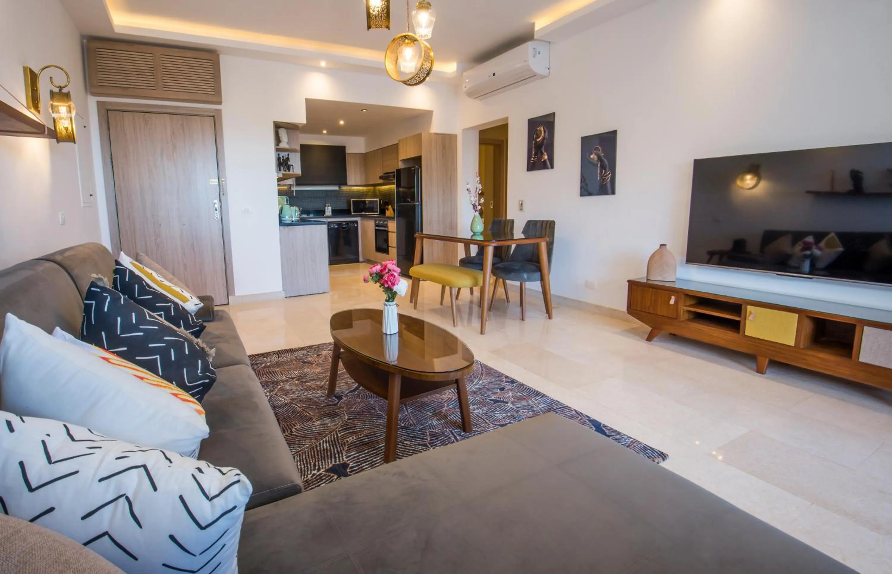 Seating area in OSKENA Azzurra Sahl Hasheesh Hurghada