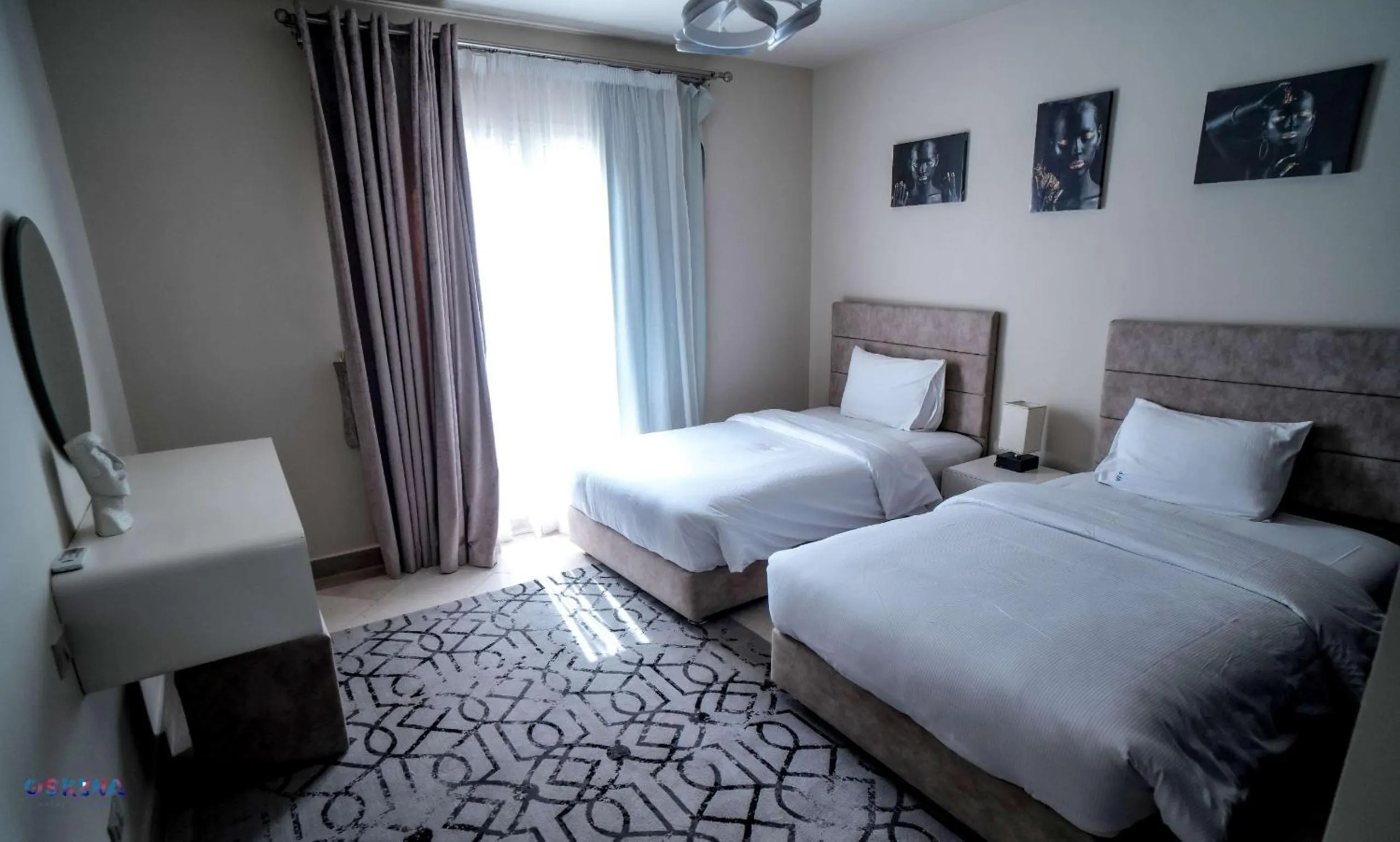 Bedroom, Bed in OSKENA Azzurra Sahl Hasheesh Hurghada