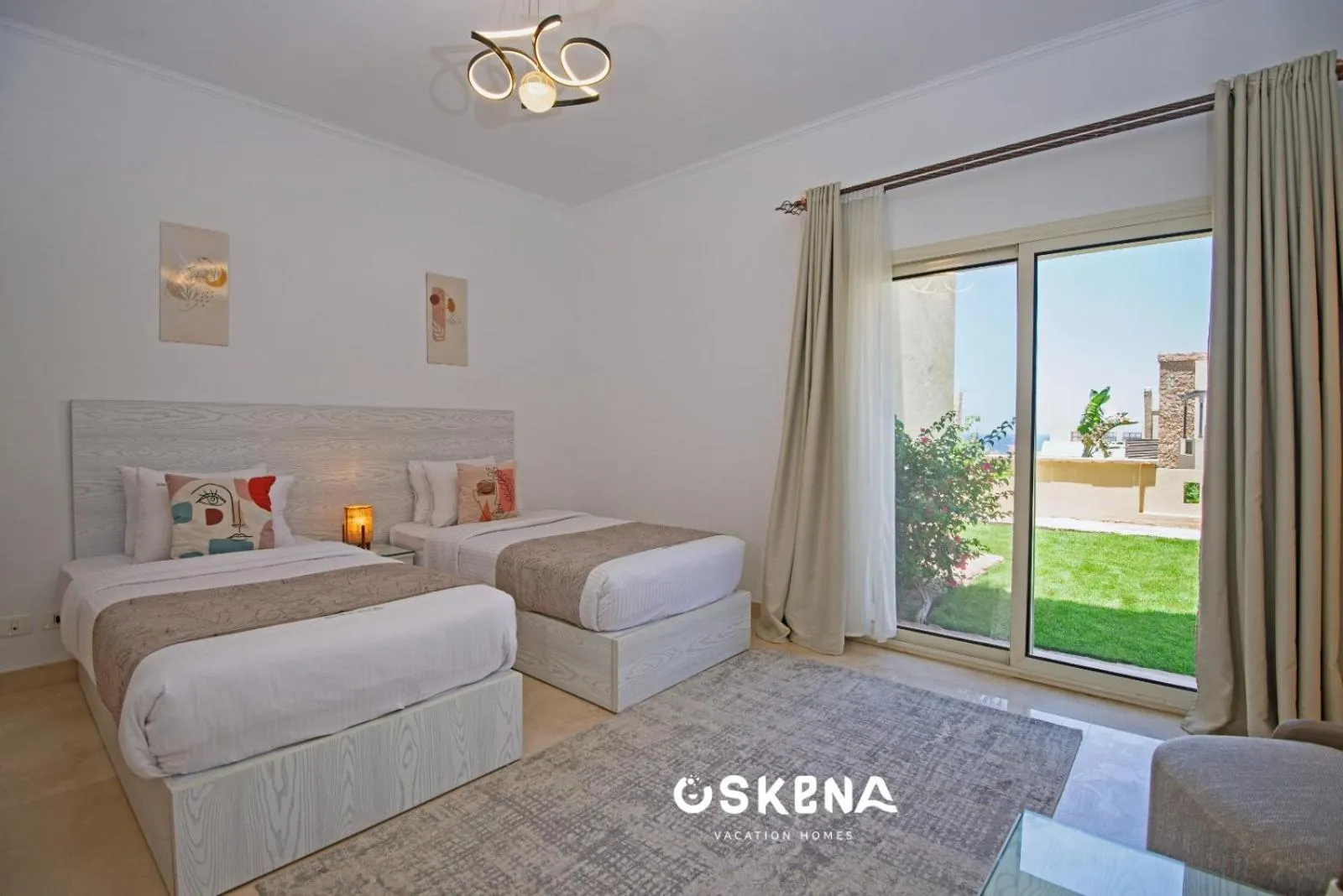 Photo of the whole room, Bed in OSKENA Azzurra Sahl Hasheesh Hurghada