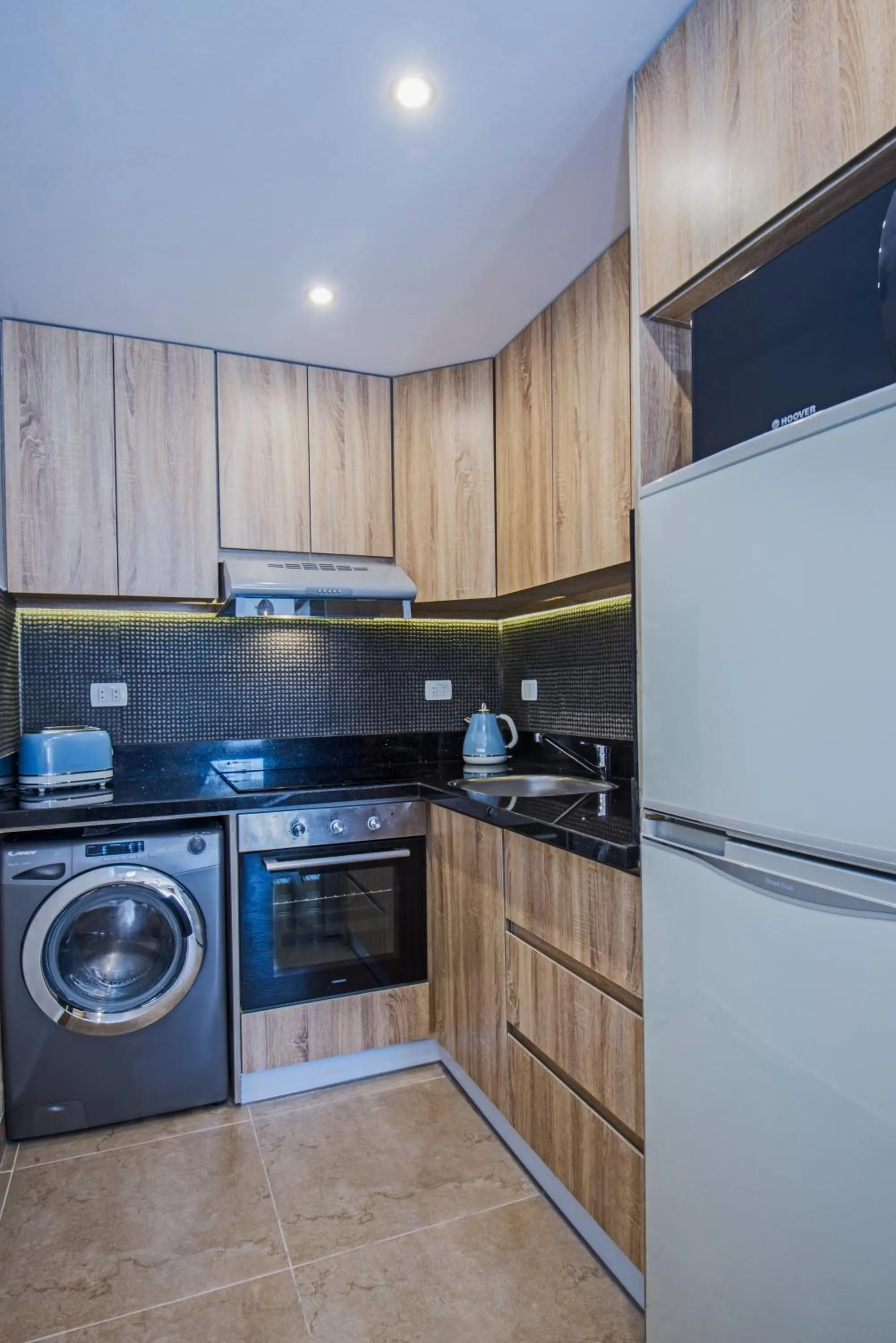 Kitchen or kitchenette in OSKENA Azzurra Sahl Hasheesh Hurghada