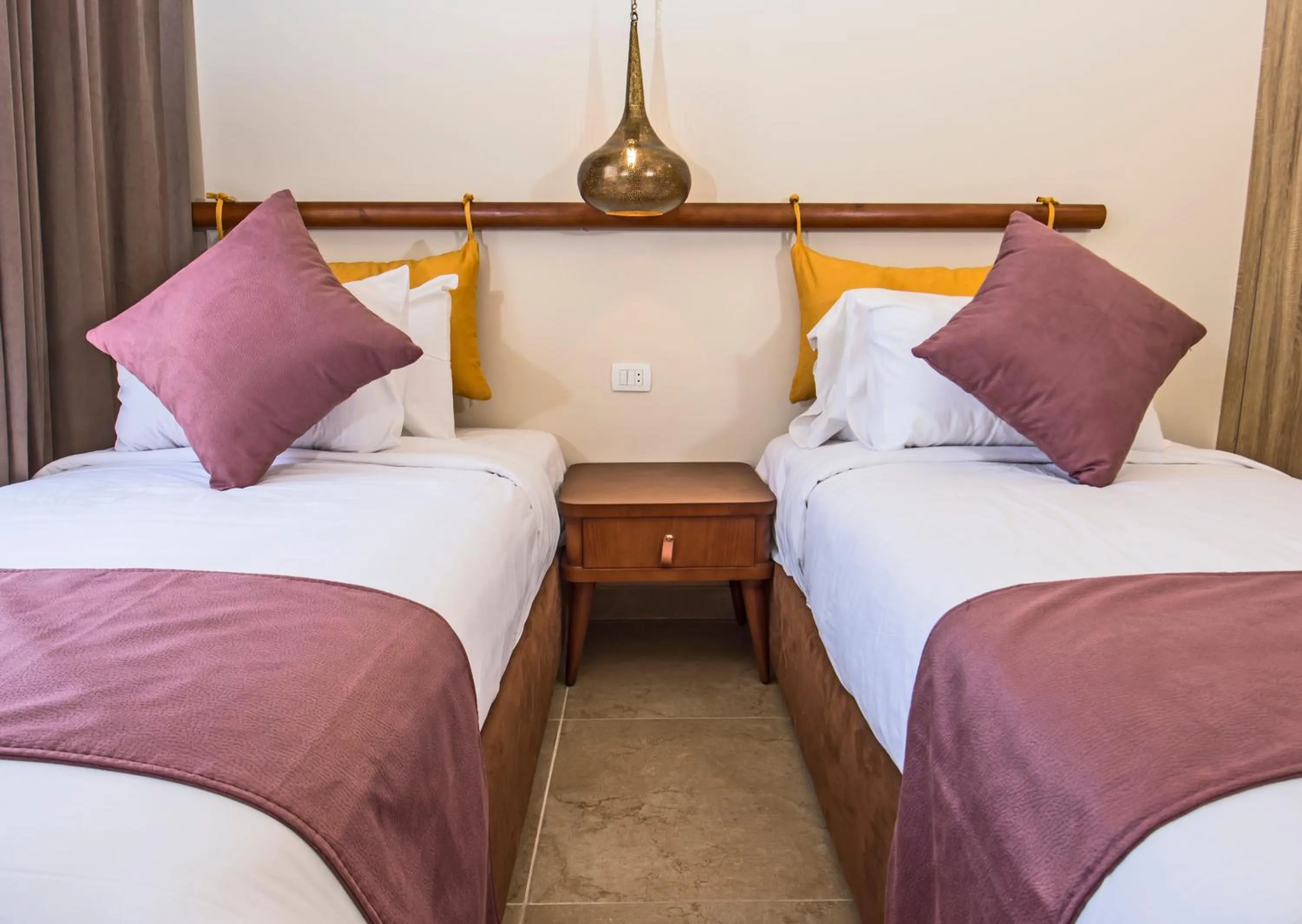 Bed in OSKENA Azzurra Sahl Hasheesh Hurghada