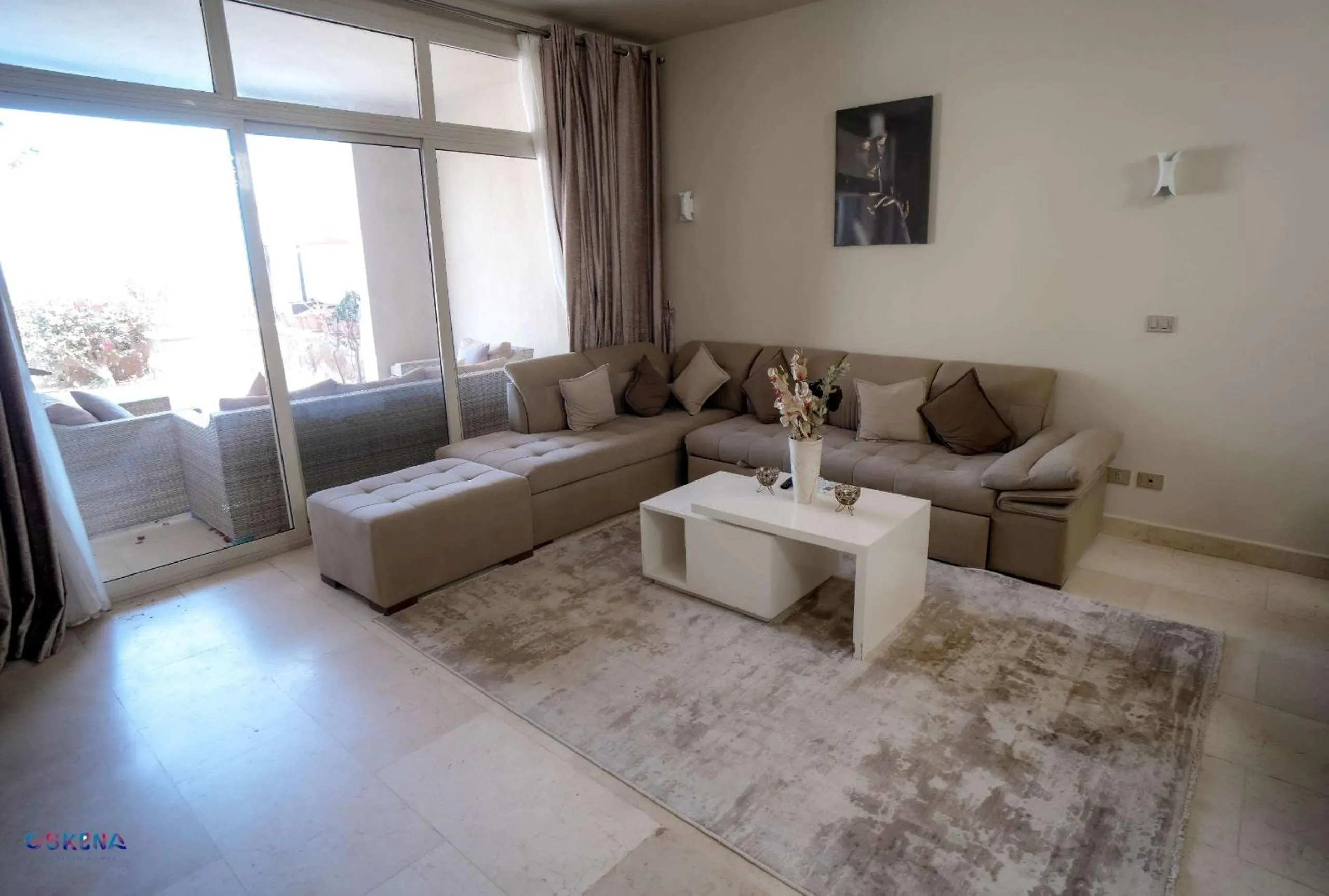 Living room in OSKENA Azzurra Sahl Hasheesh Hurghada